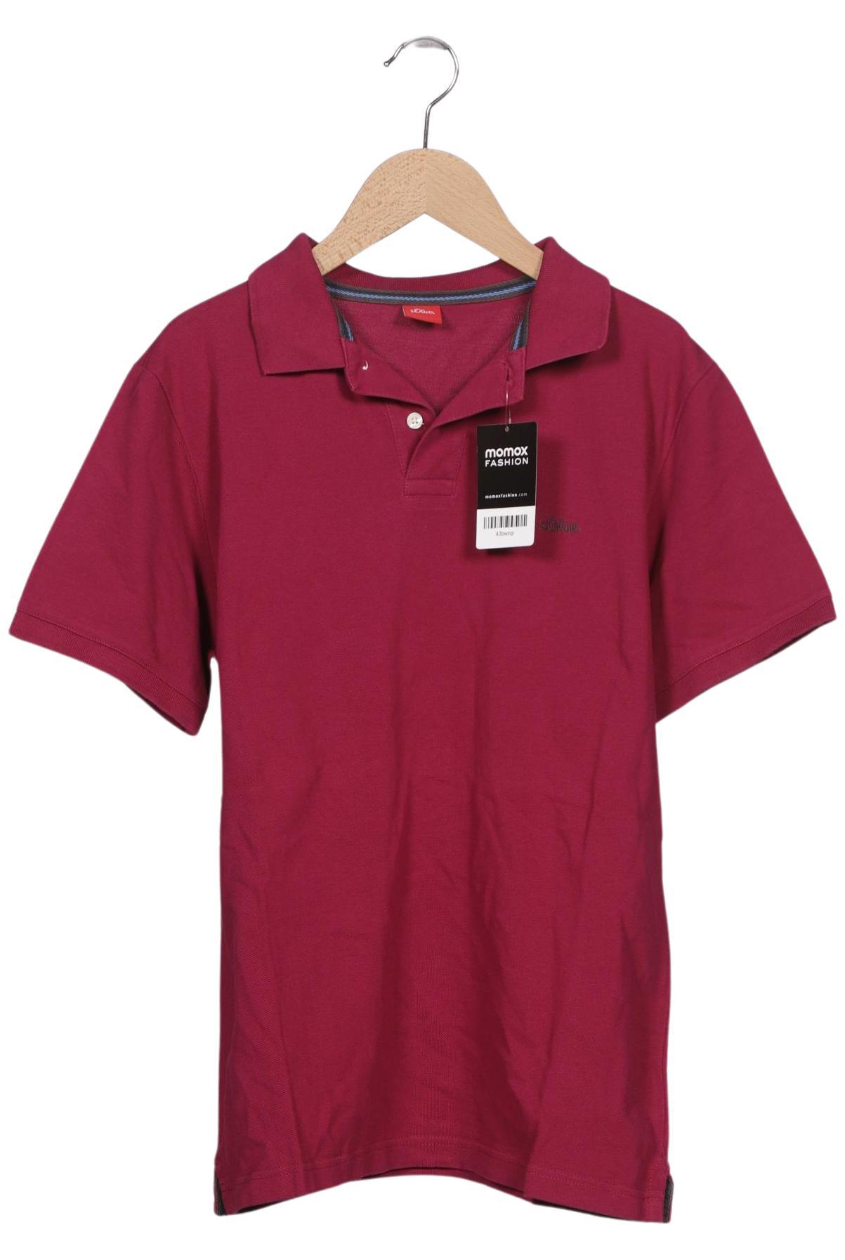 

s.Oliver Herren Poloshirt, pink, Gr. 48