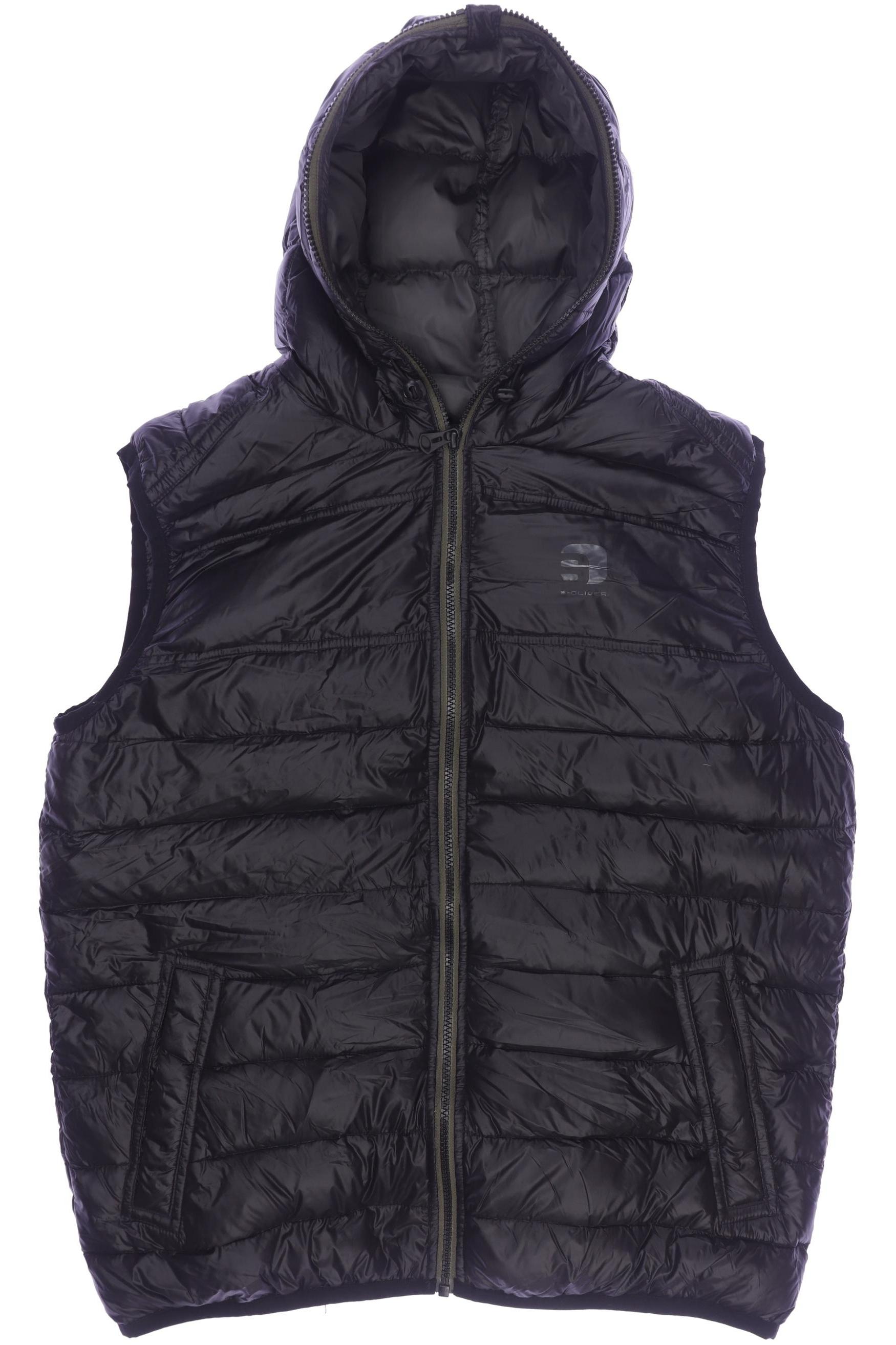 

s.Oliver Herren Weste, schwarz, Gr. 54