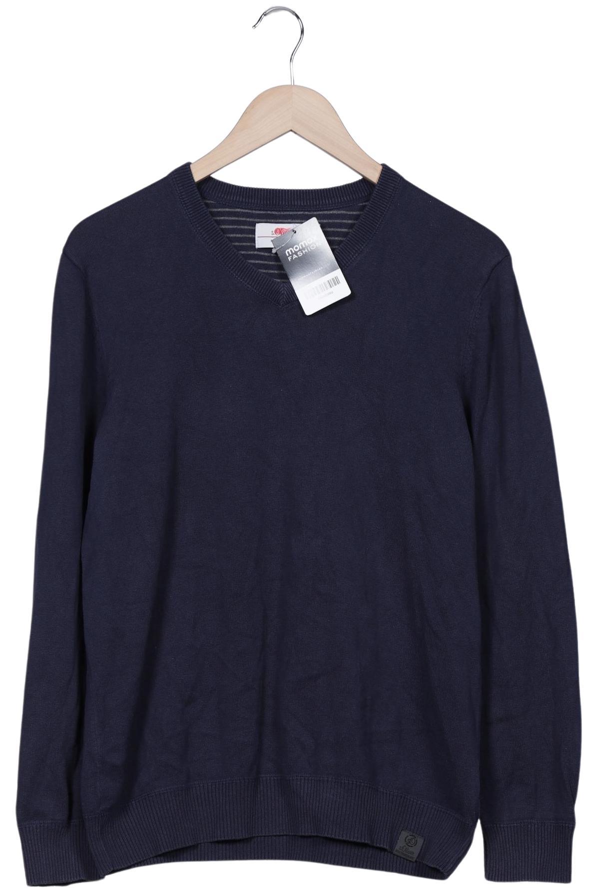 

s.Oliver Herren Pullover, marineblau, Gr. 48