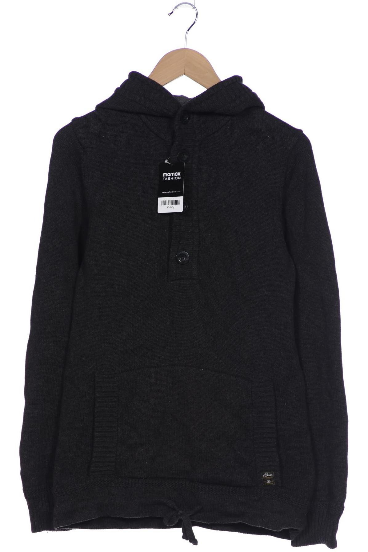 

s.Oliver Herren Kapuzenpullover, grau, Gr. 48