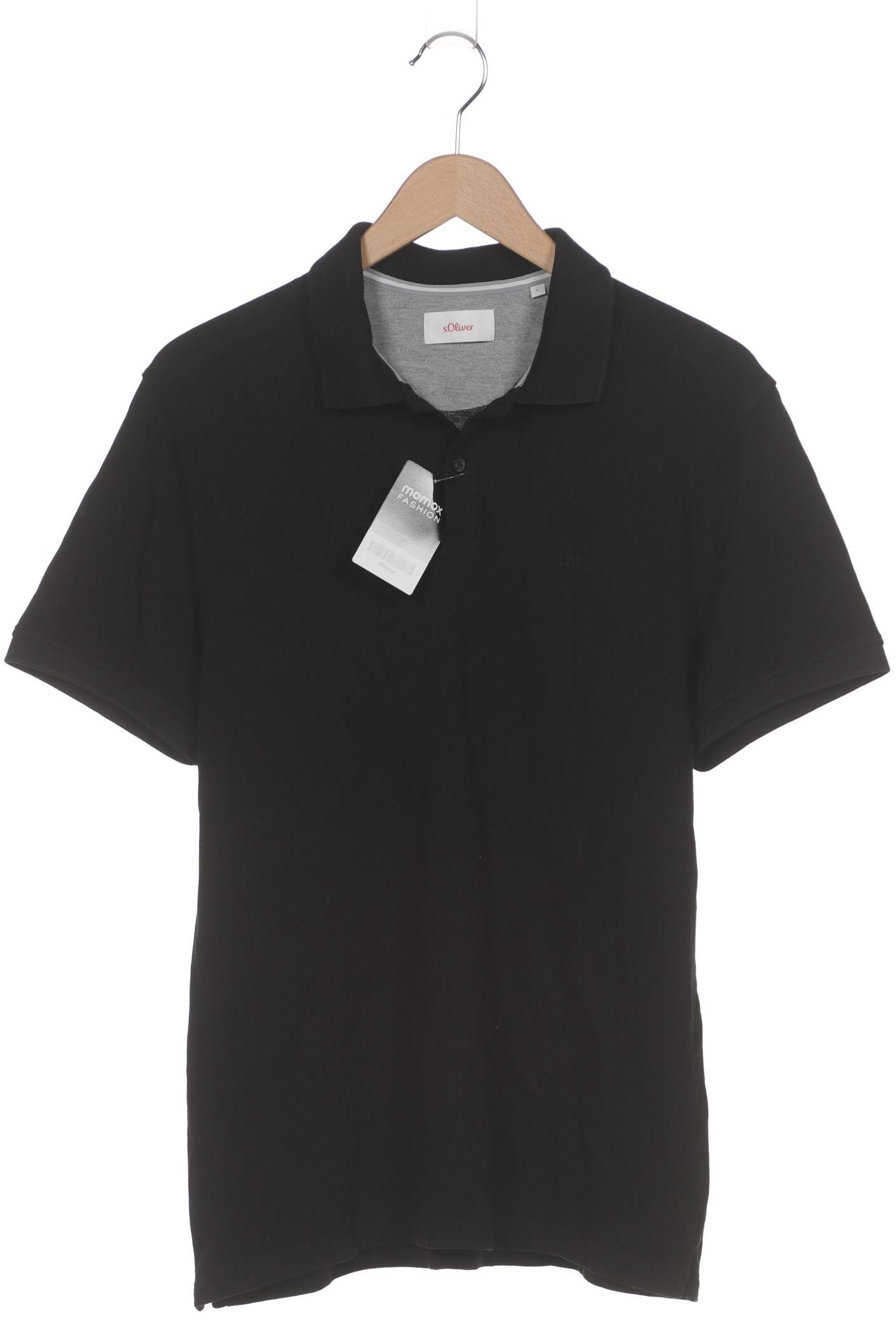 

s.Oliver Herren Poloshirt, schwarz, Gr. 52