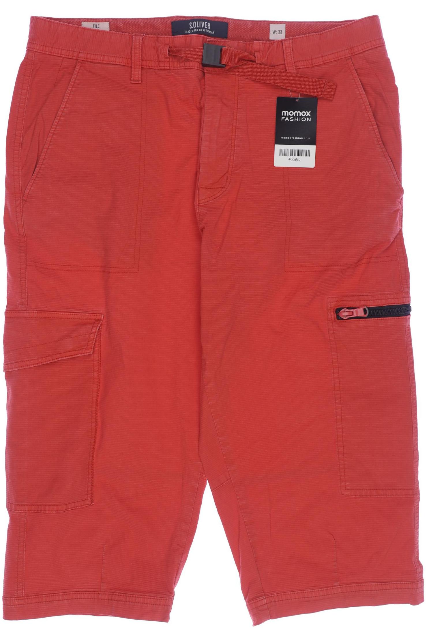 

s.Oliver Herren Shorts, rot, Gr. 33