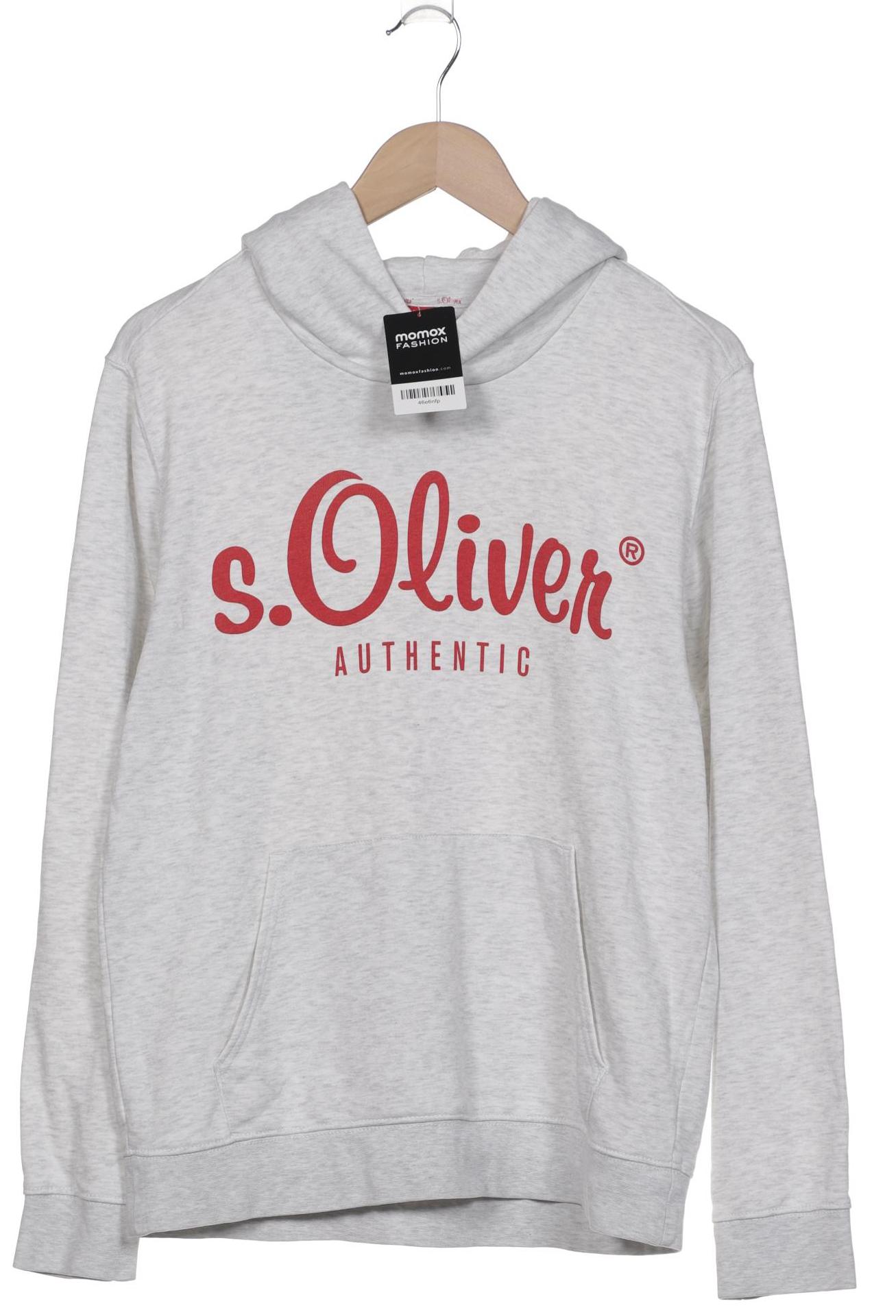 

s.Oliver Herren Kapuzenpullover, grau, Gr. 48