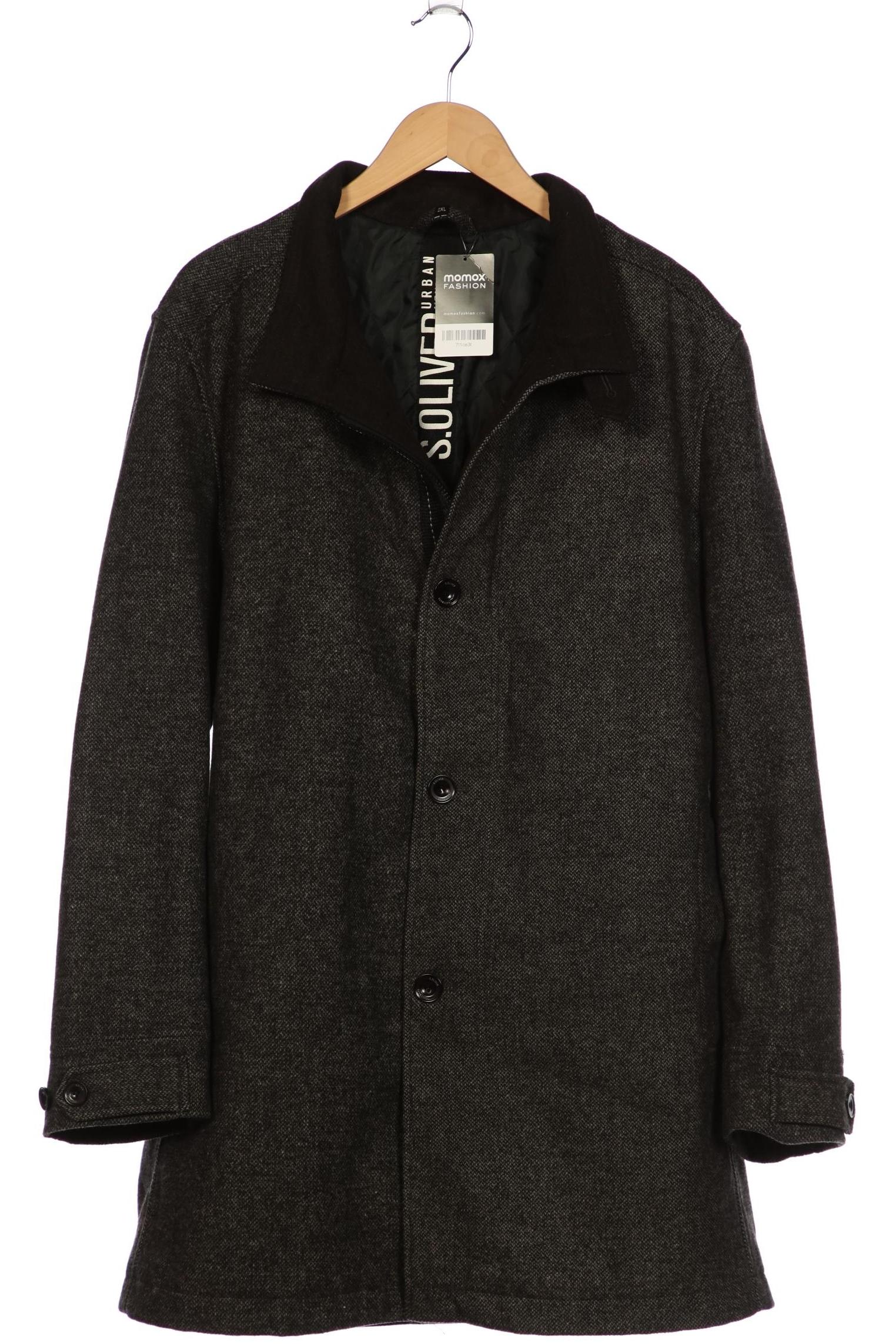 

s.Oliver Herren Mantel, grau, Gr. 56