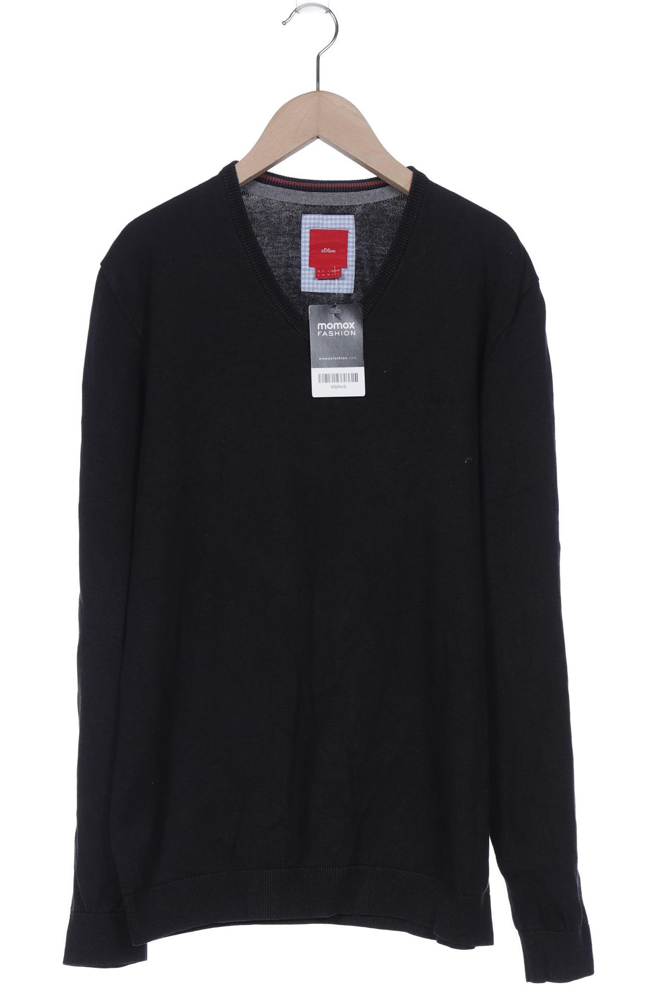

s.Oliver Herren Pullover, schwarz, Gr. 52