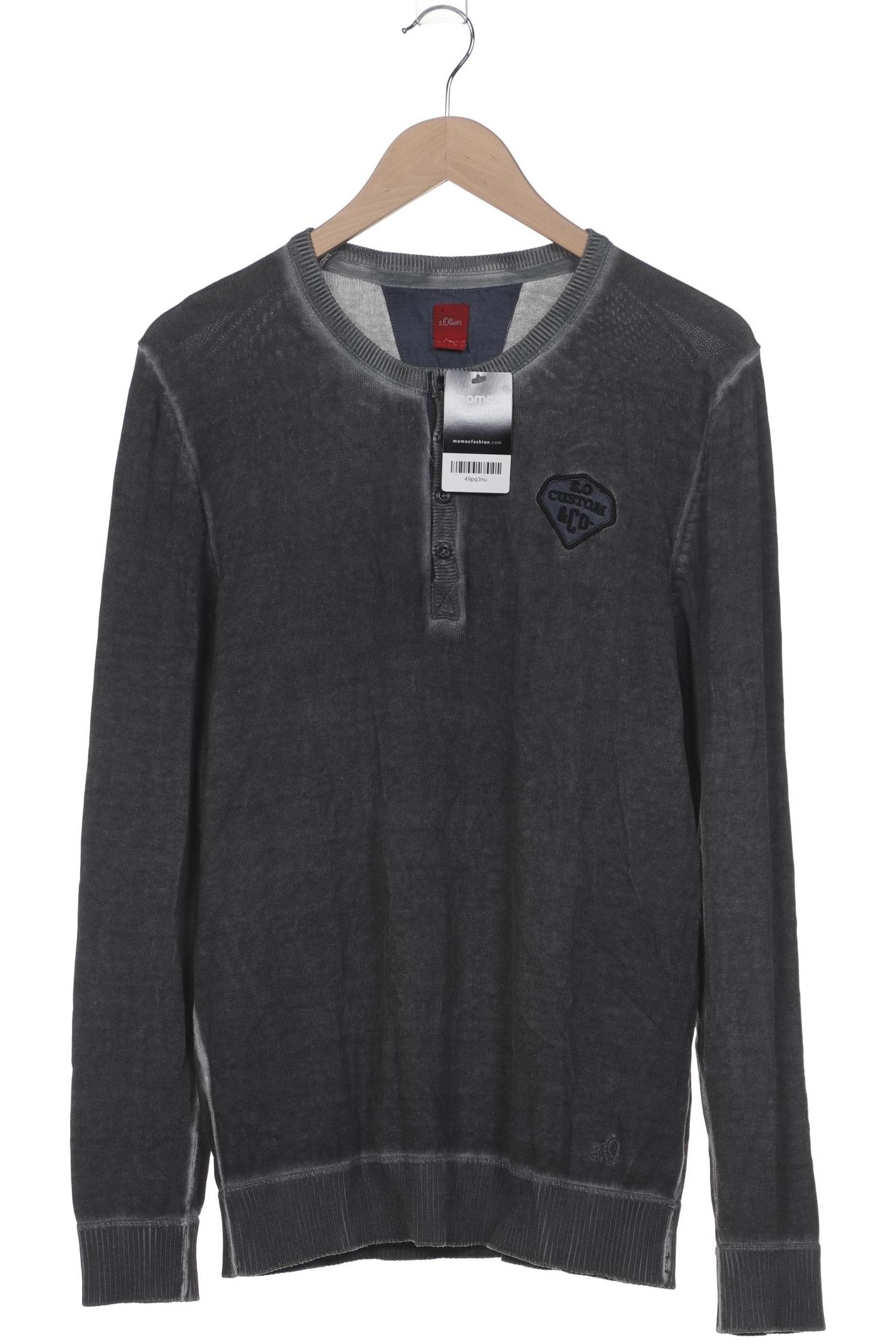 

s.Oliver Herren Pullover, grau, Gr. 48
