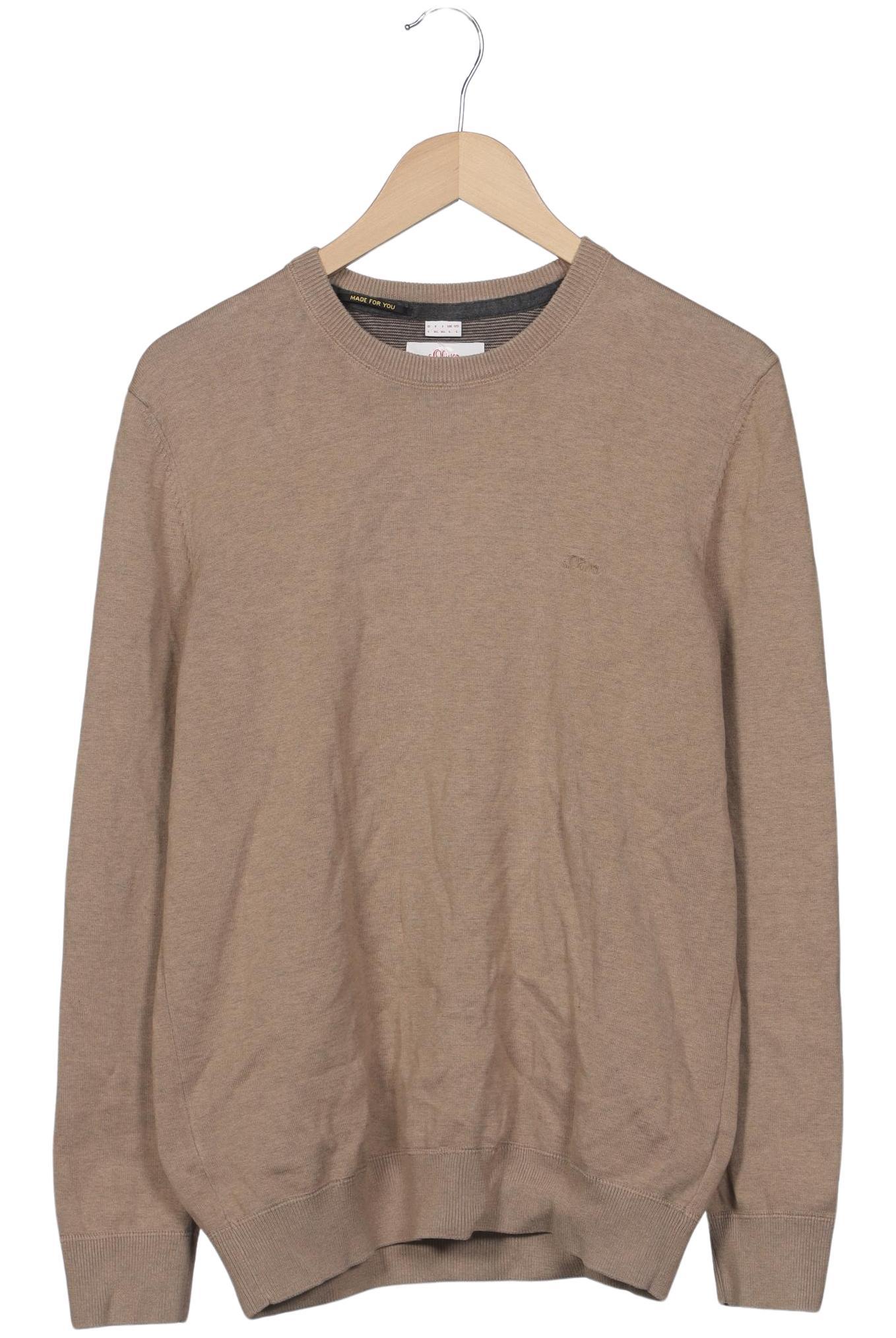 

s.Oliver Herren Pullover, beige, Gr. 52