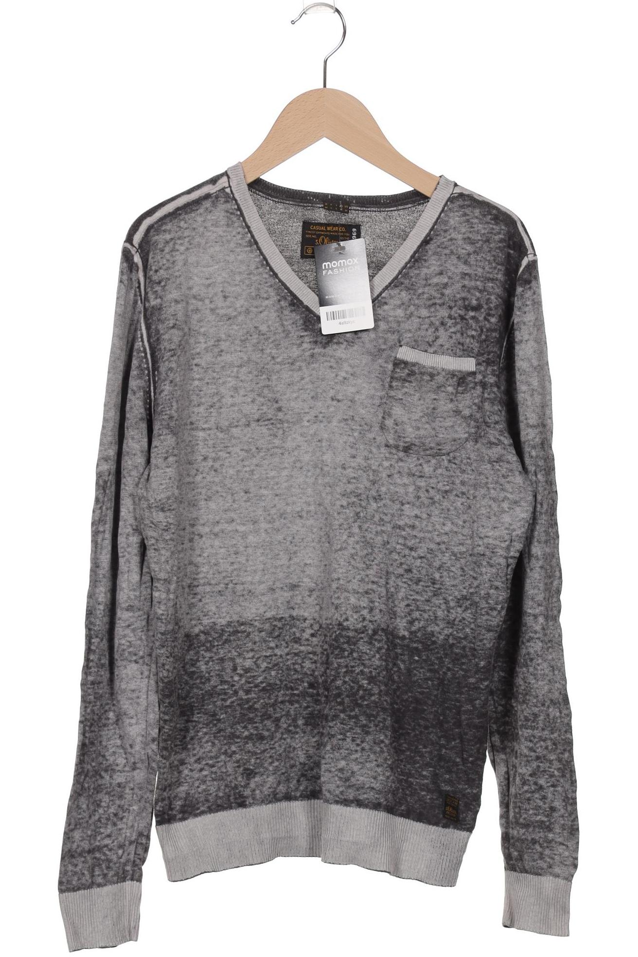 

s.Oliver Herren Pullover, grau, Gr. 48