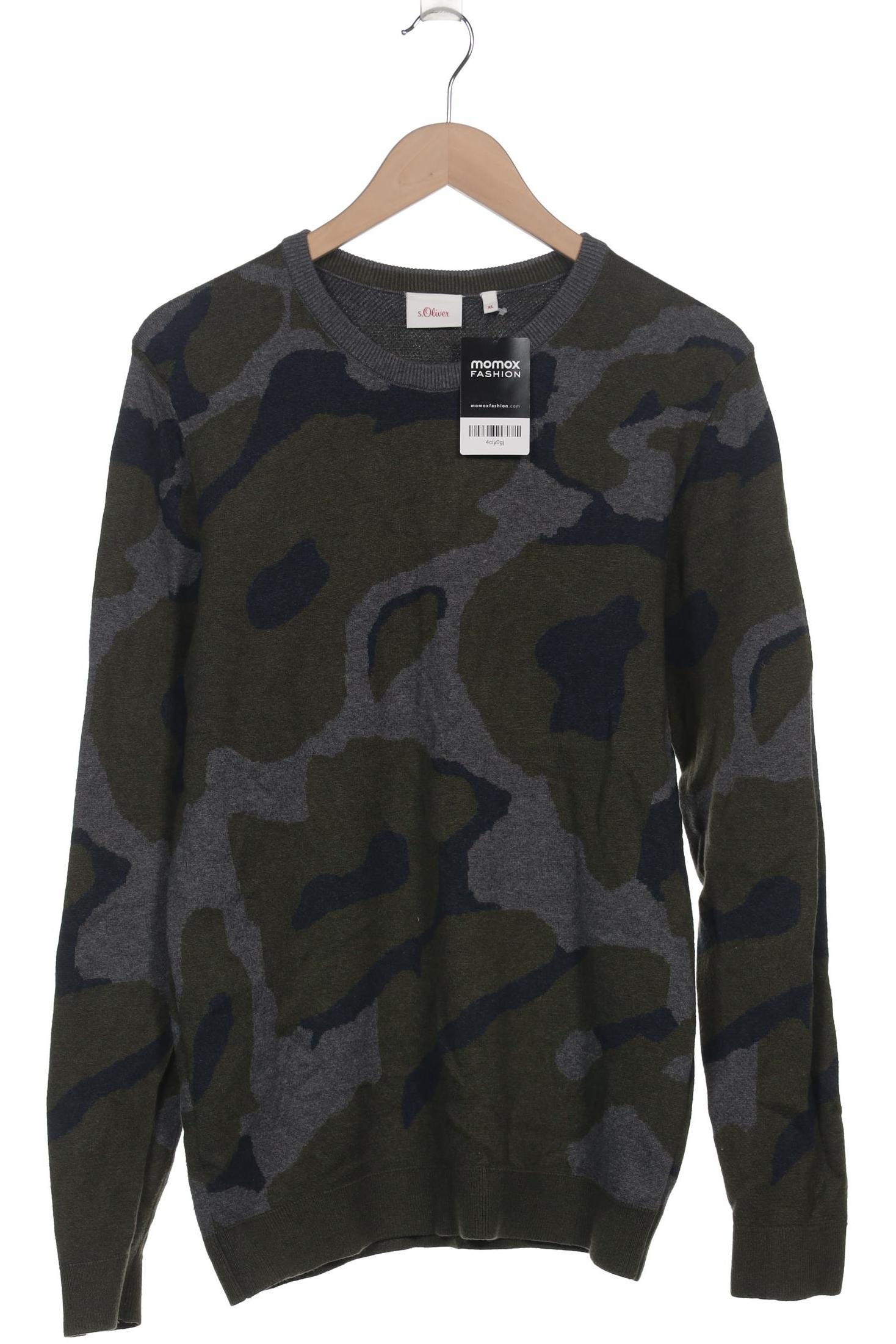

s.Oliver Herren Pullover, grün, Gr. 54