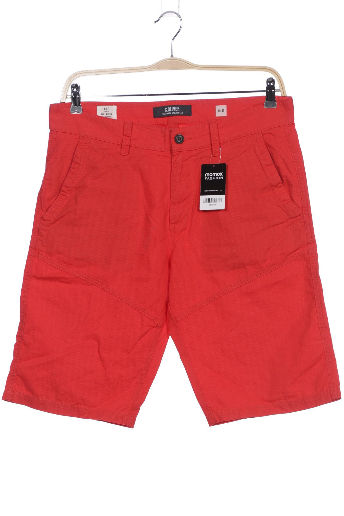 

s.Oliver Herren Shorts, rot, Gr. 33