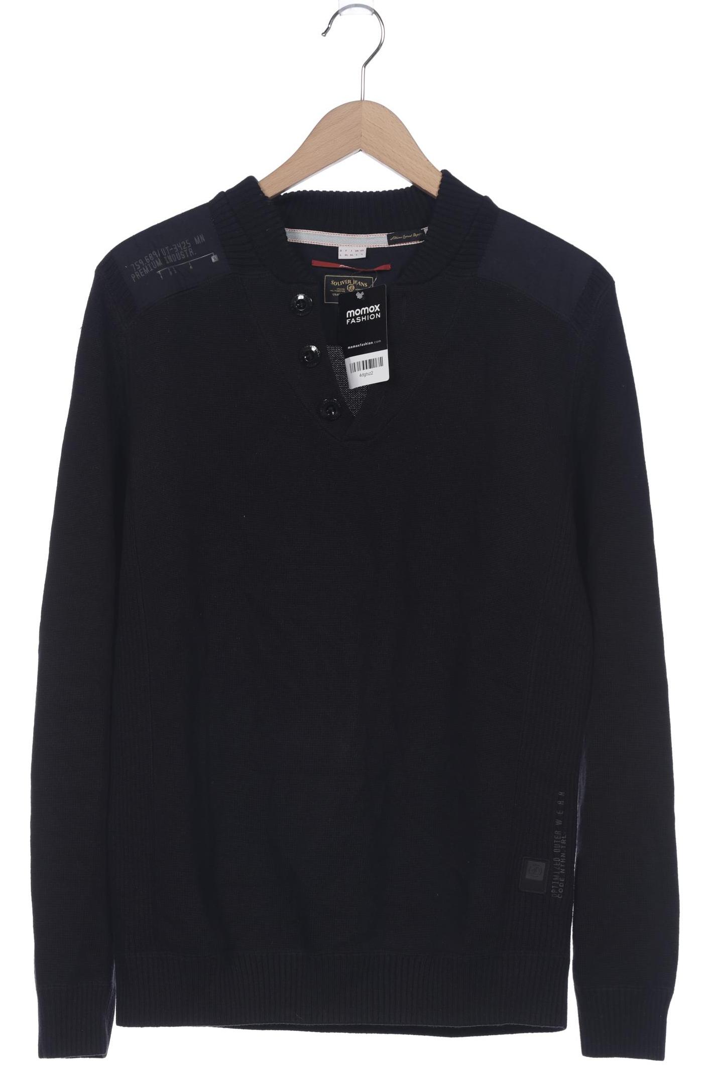 

s.Oliver Herren Pullover, schwarz, Gr. 52