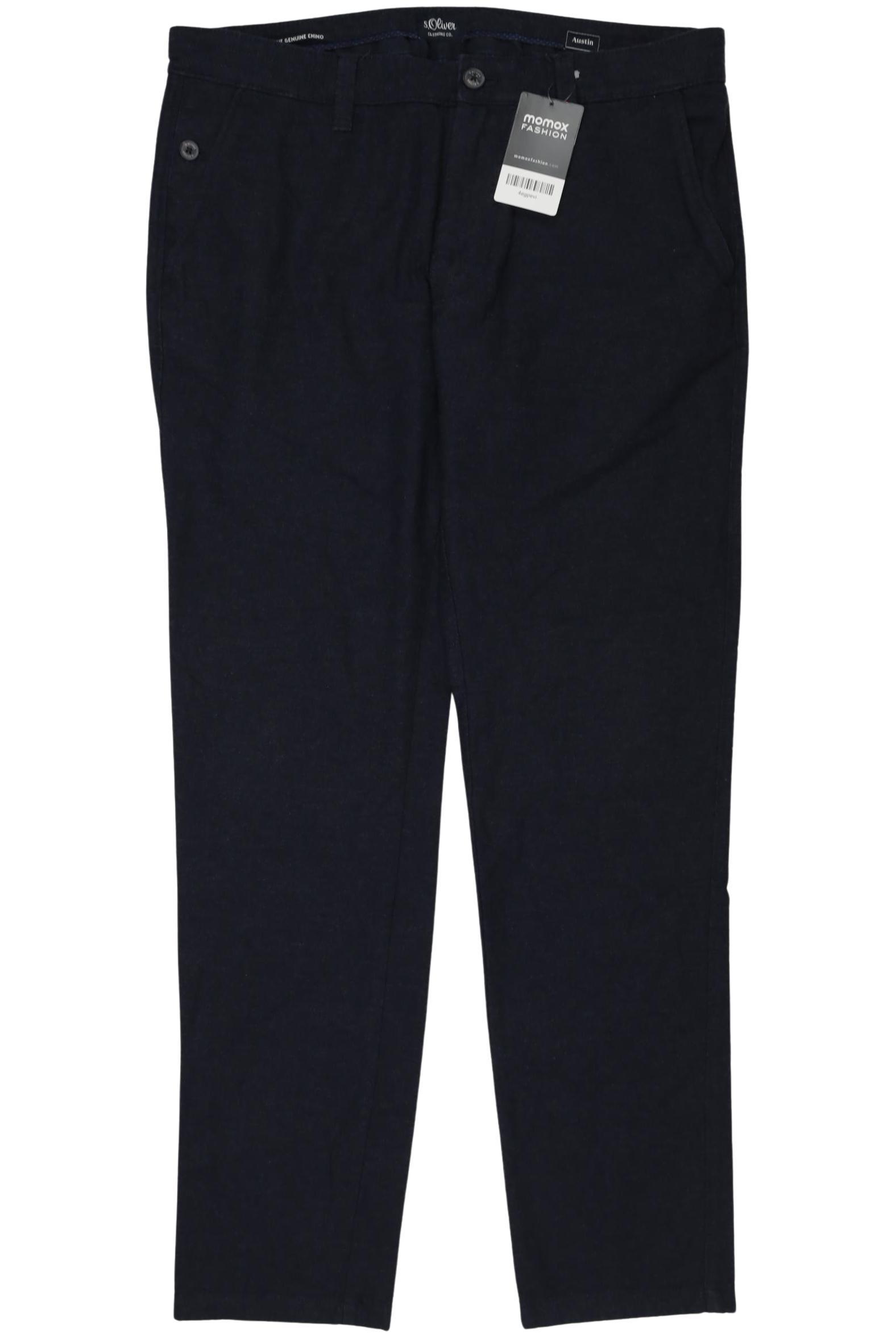 Thumbnail - s.Oliver Herren Stoffhose, marineblau, Gr. 33