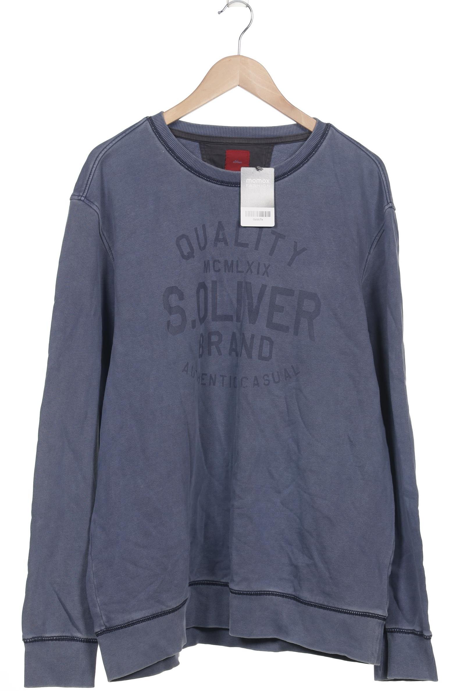 

s.Oliver Herren Sweatshirt, marineblau, Gr. 56