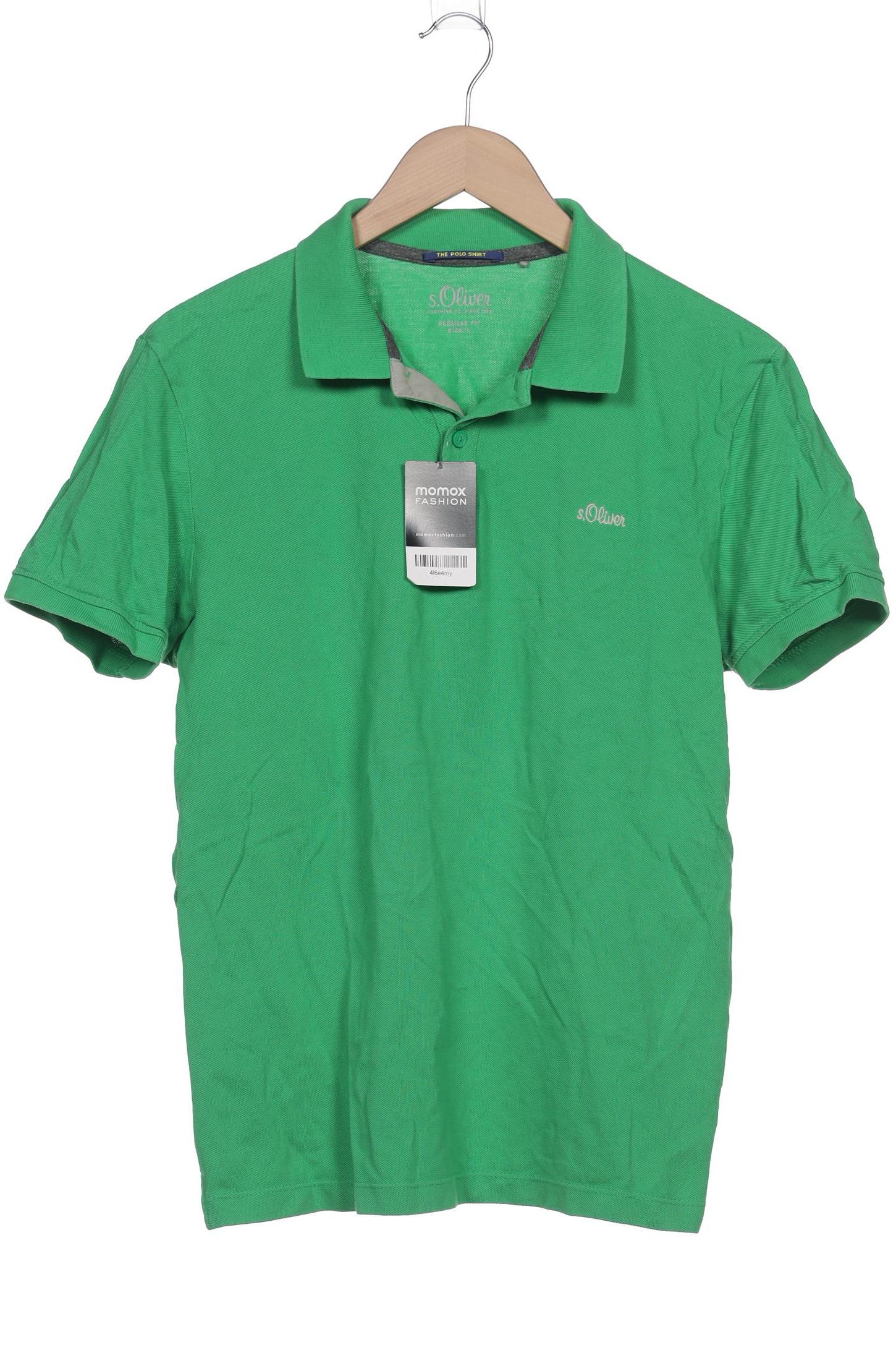 

s.Oliver Herren Poloshirt, grün, Gr. 52