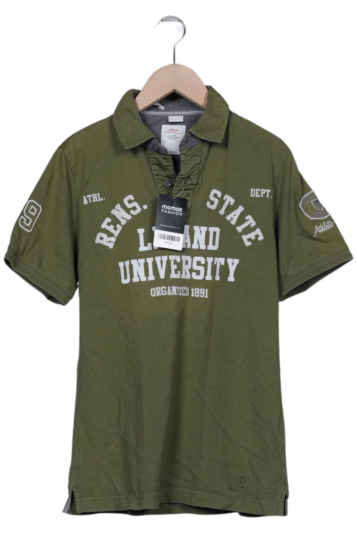 

s.Oliver Herren Poloshirt, grün, Gr. 46