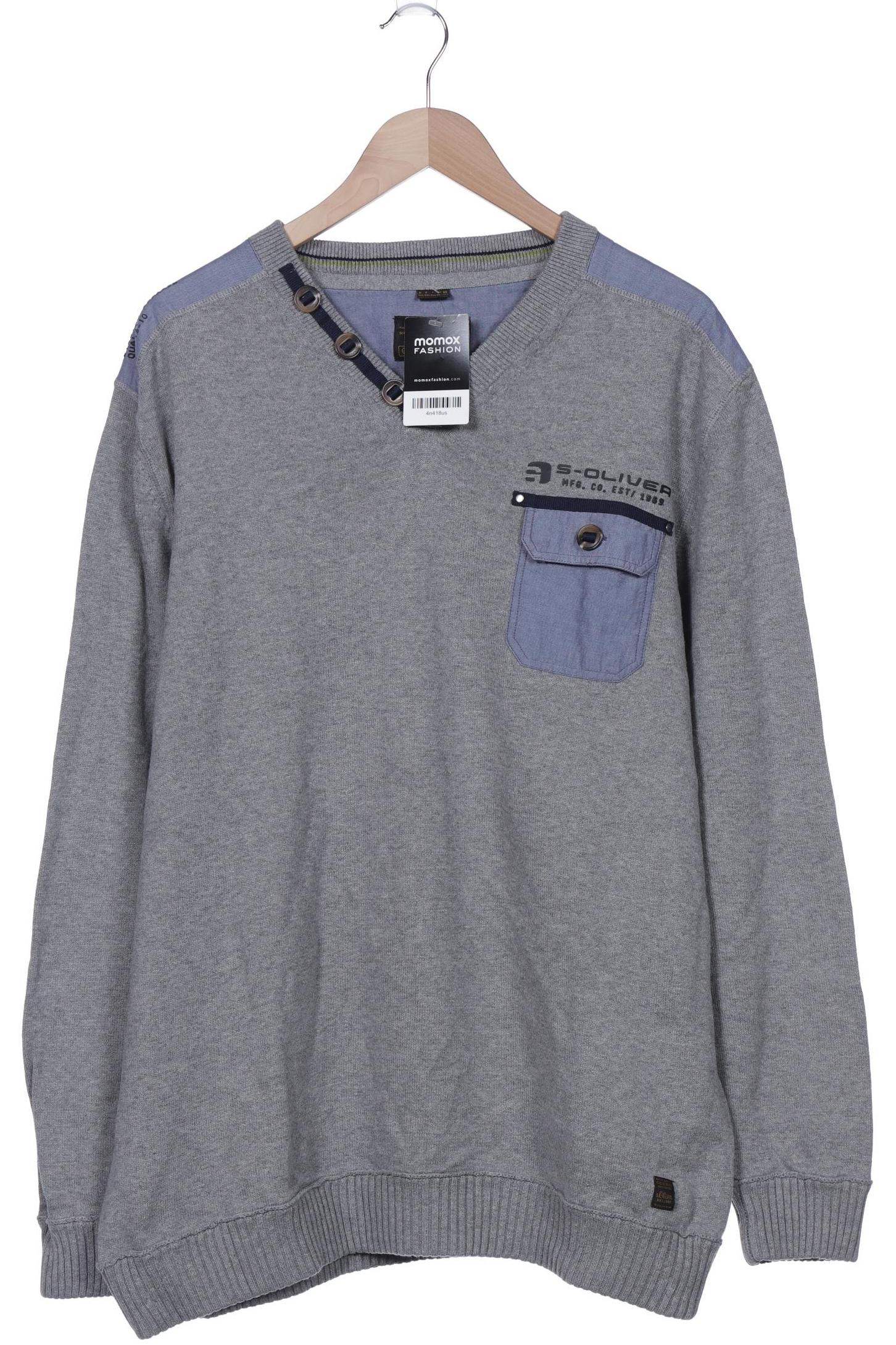 

s.Oliver Herren Pullover, grau, Gr. 58