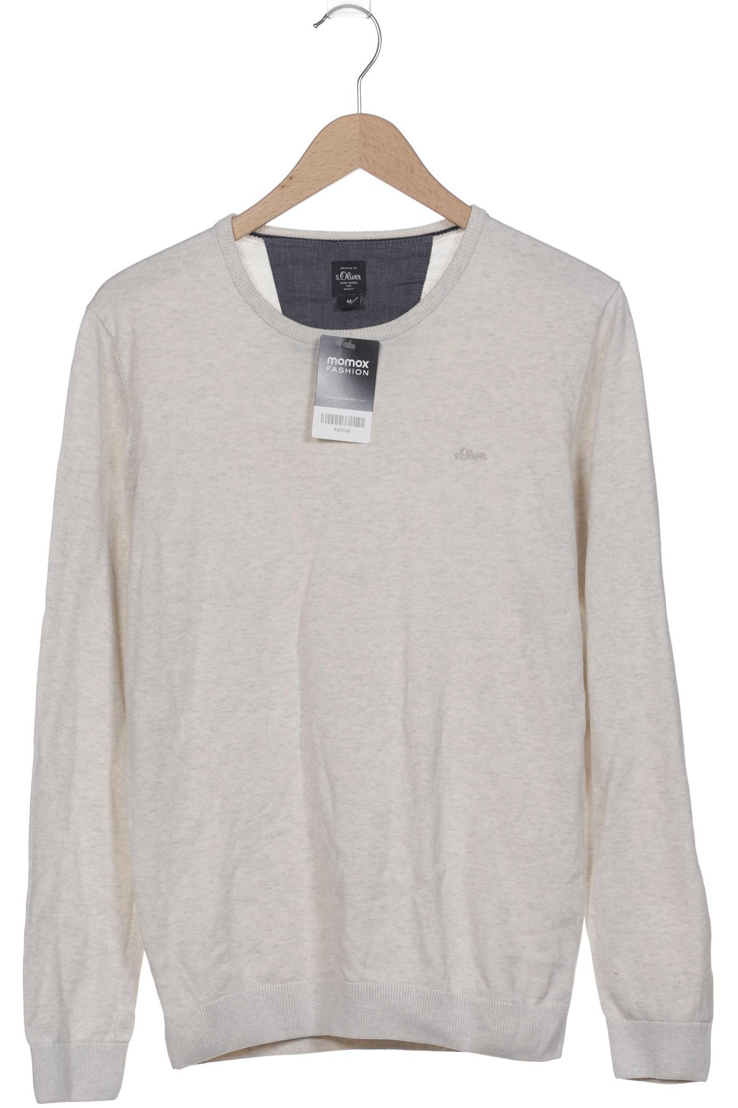 

s.Oliver Herren Pullover, cremeweiß, Gr. 48