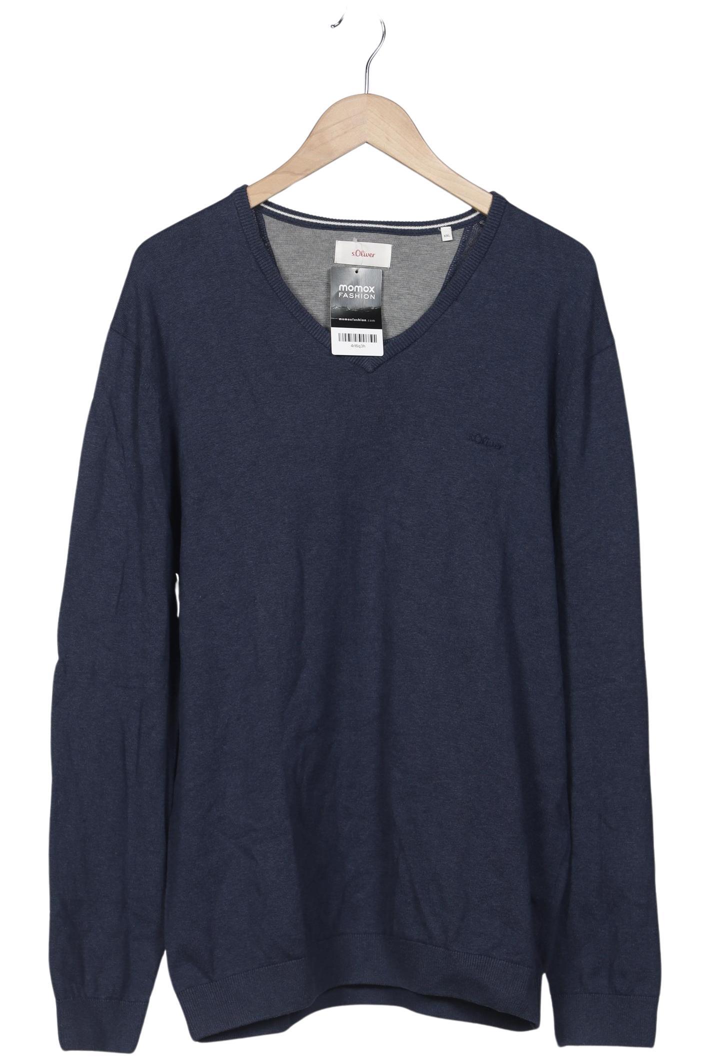 

s.Oliver Herren Pullover, marineblau, Gr. 56