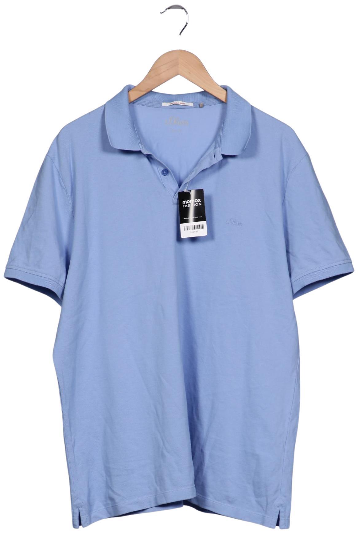 

s.Oliver Herren Poloshirt, blau, Gr. 56