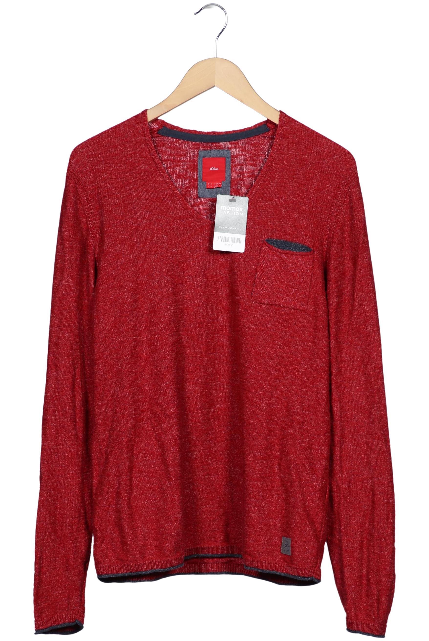 

s.Oliver Herren Pullover, rot, Gr. 52