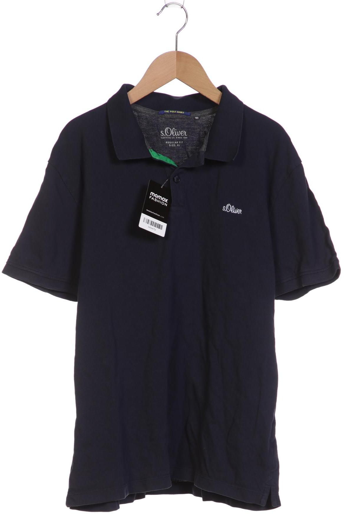 

s.Oliver Herren Poloshirt, marineblau, Gr. 54