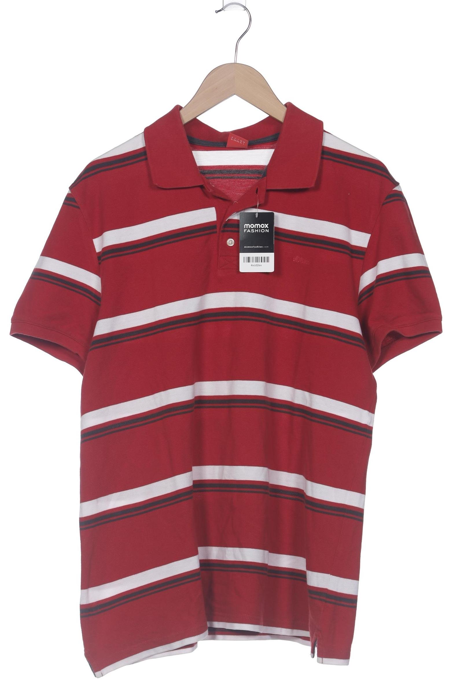 

s.Oliver Herren Poloshirt, rot, Gr. 54
