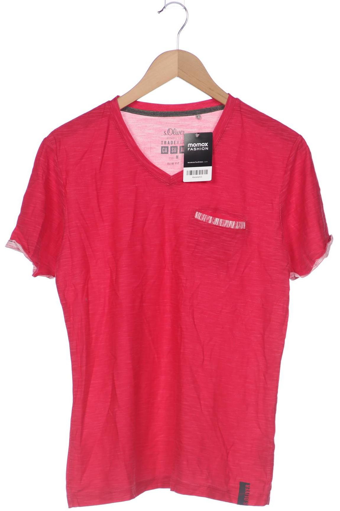 

s.Oliver Herren T-Shirt, pink, Gr. 48