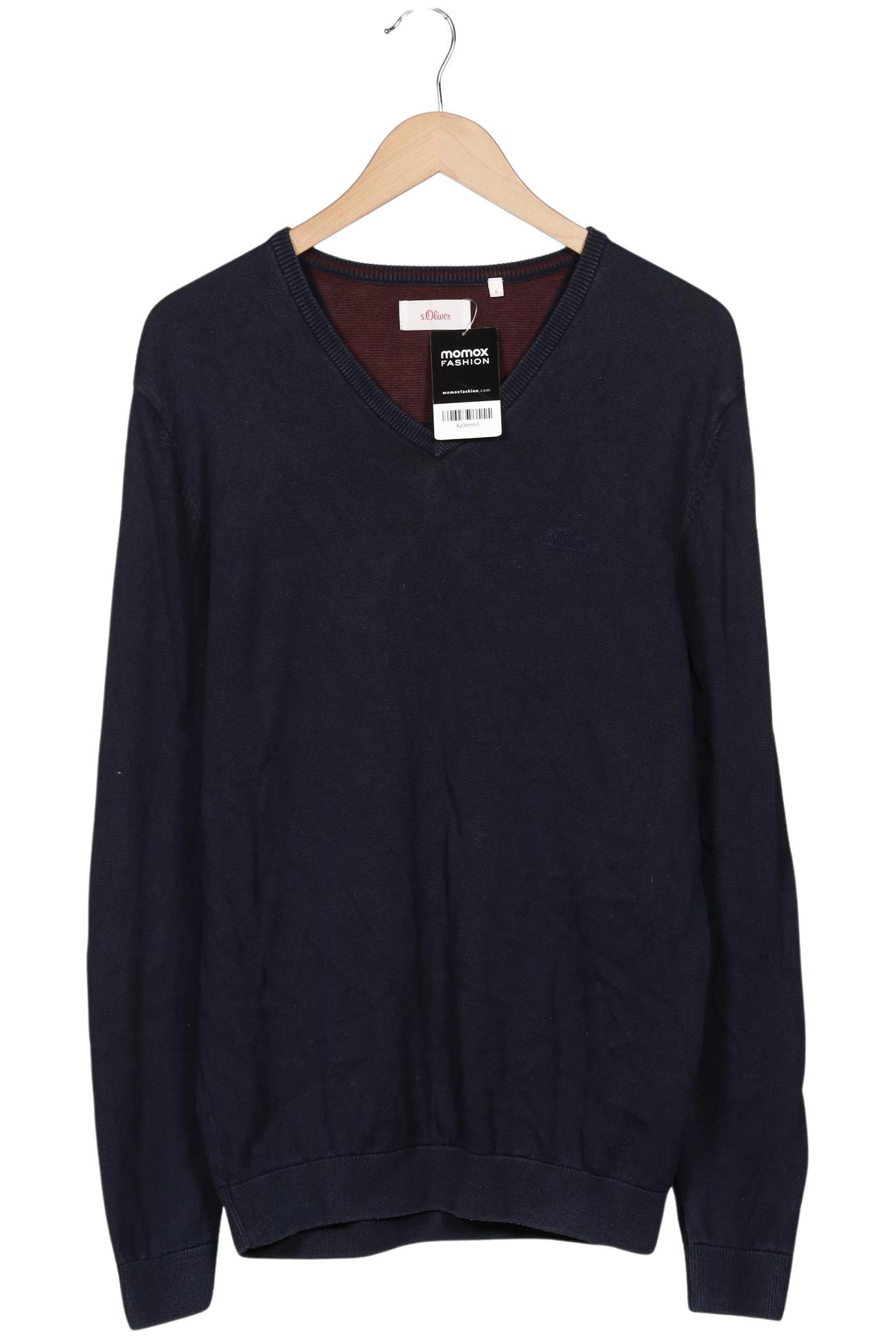 

s.Oliver Herren Pullover, marineblau, Gr. 52