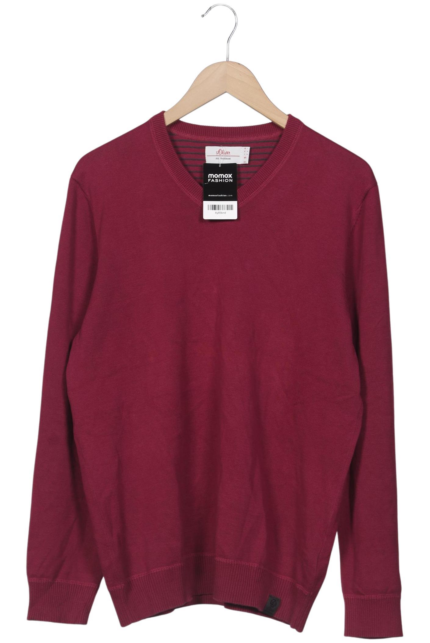 

s.Oliver Herren Pullover, bordeaux, Gr. 52