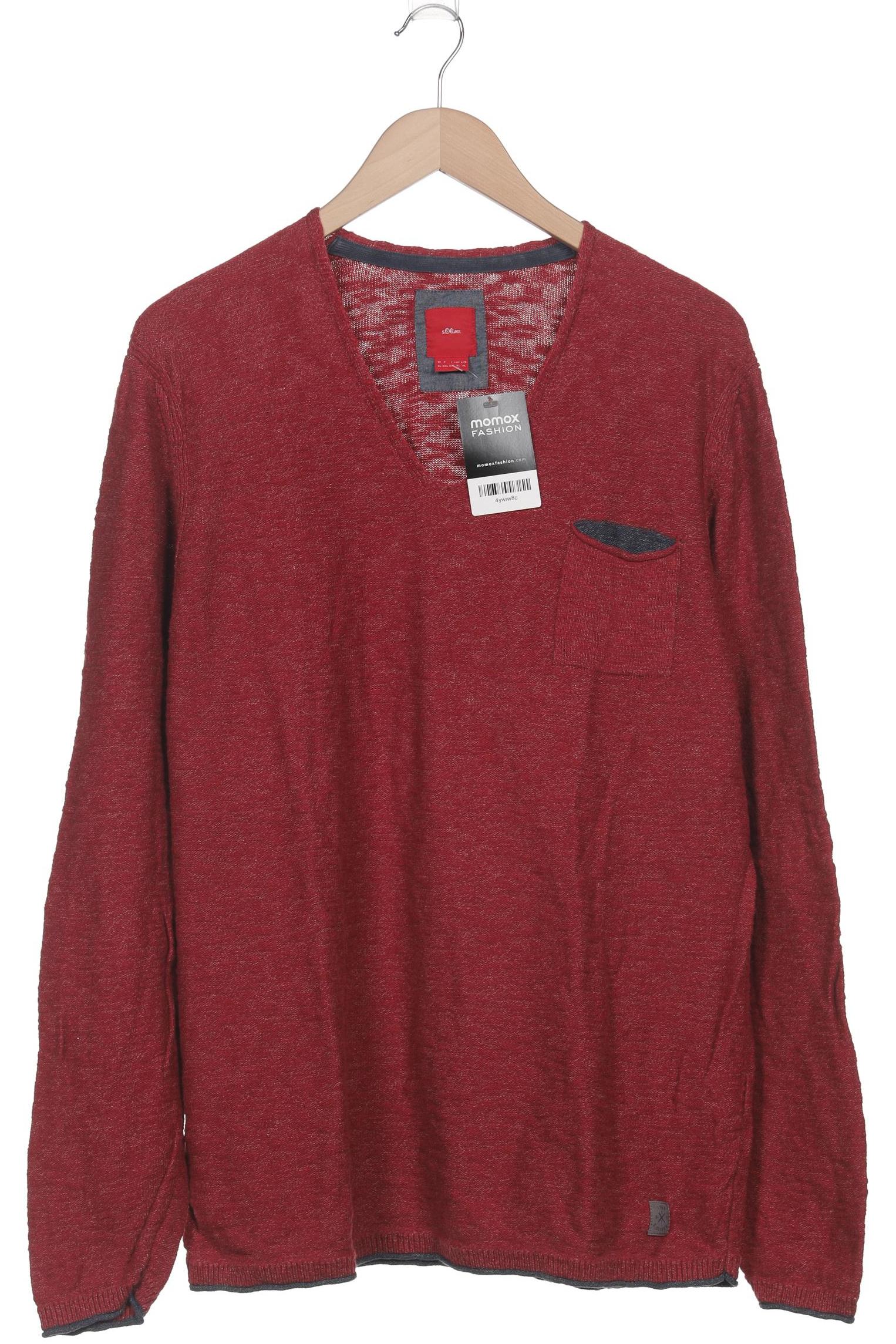 

s.Oliver Herren Pullover, rot, Gr. 54