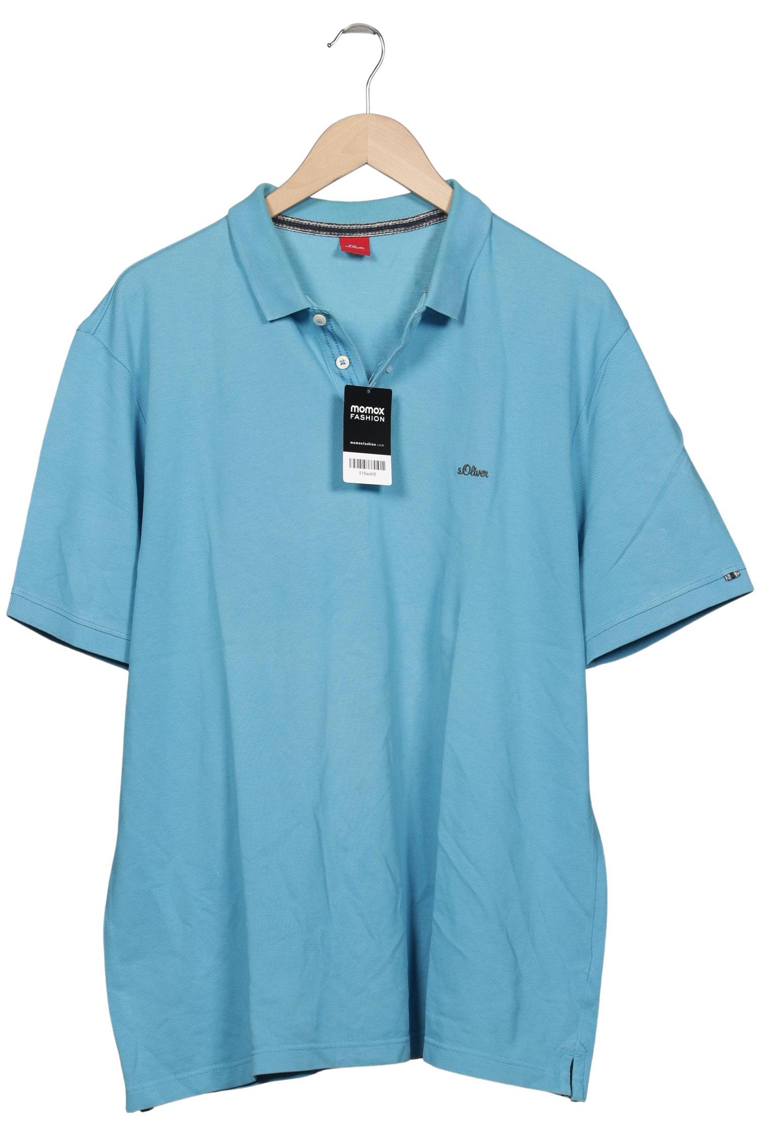 

s.Oliver Herren Poloshirt, blau, Gr. 56