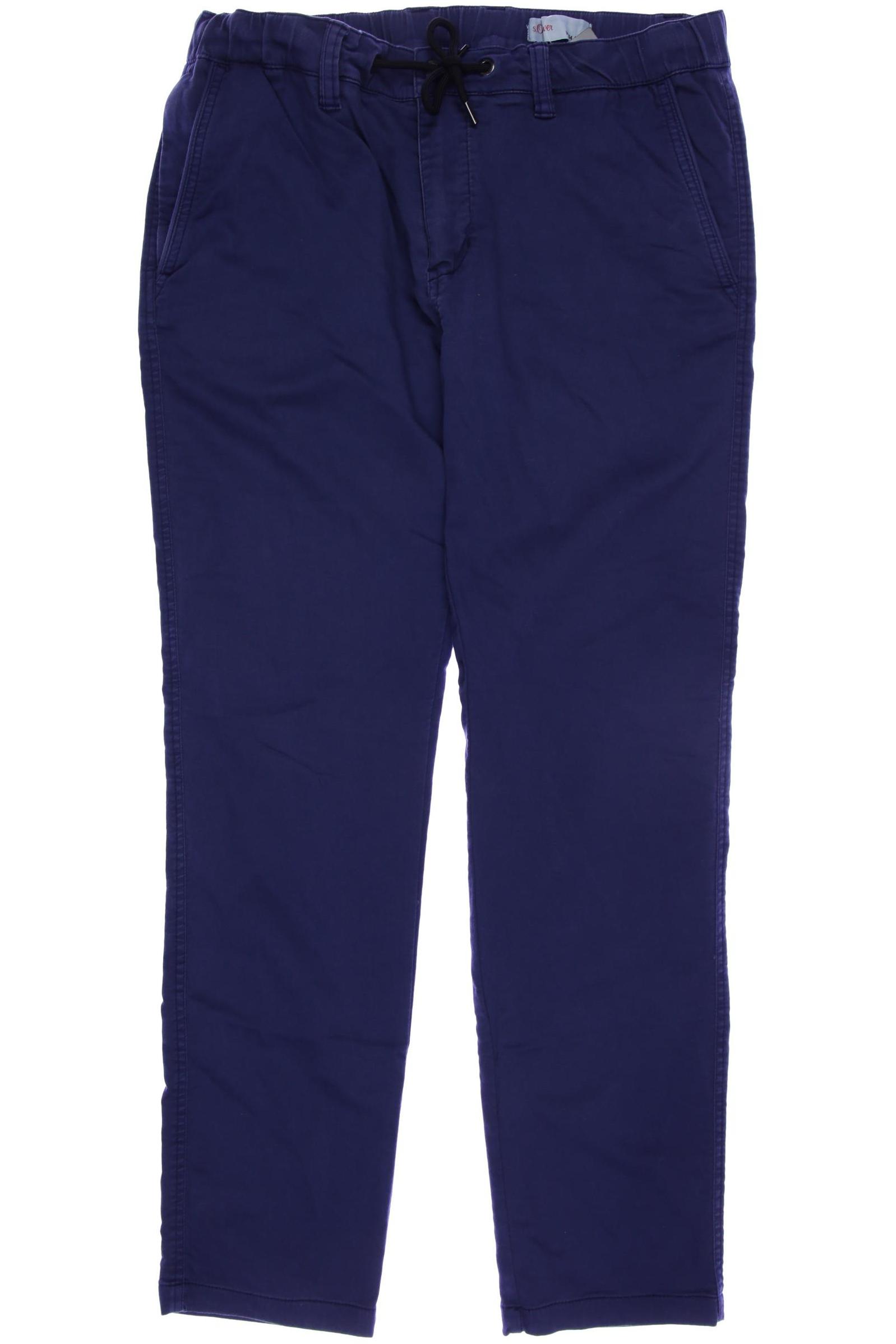 

s.Oliver Herren Stoffhose, marineblau, Gr. 34