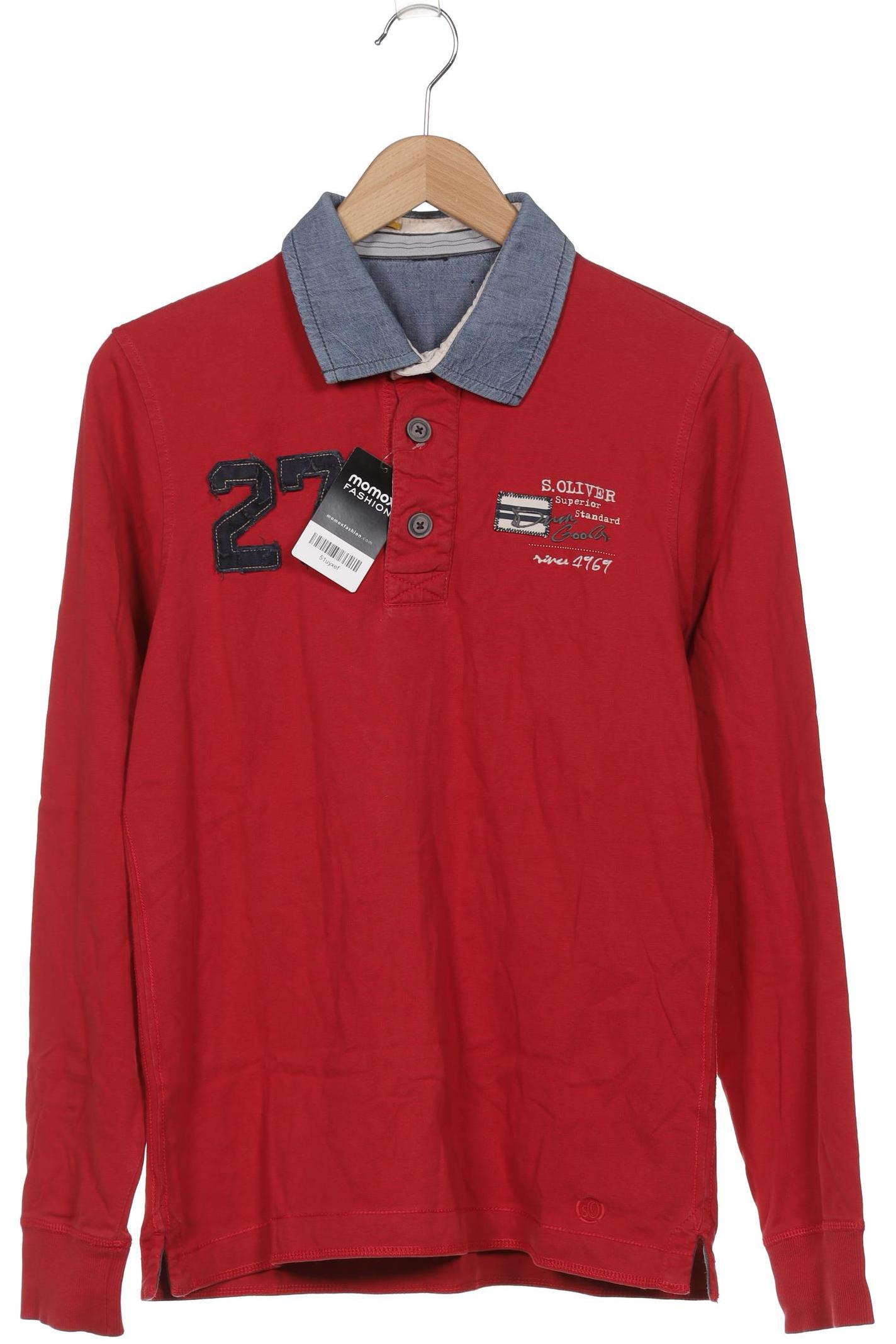 

s.Oliver Herren Poloshirt, rot, Gr. 48