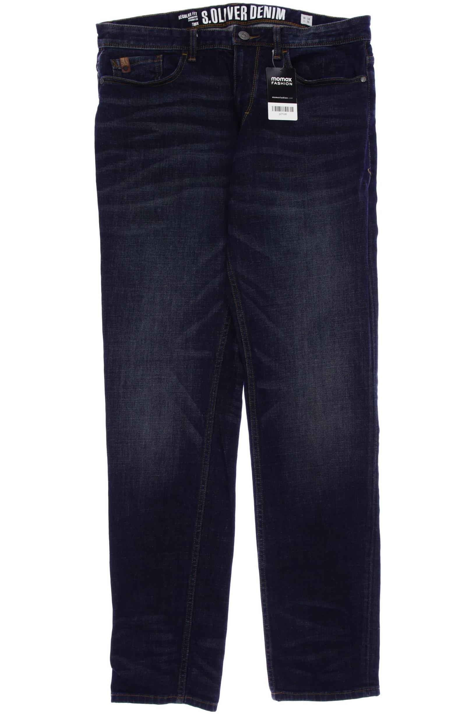 

s.Oliver Herren Jeans, marineblau, Gr. 34