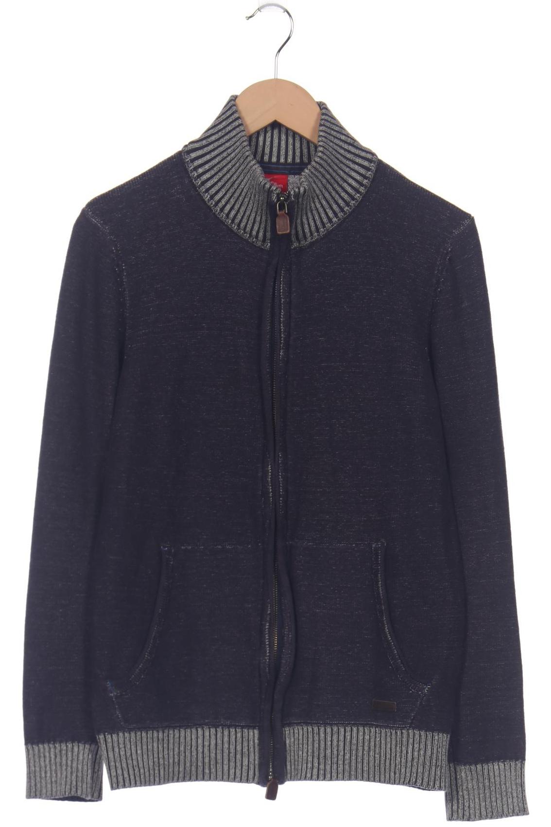 

s.Oliver Herren Strickjacke, marineblau, Gr. 48