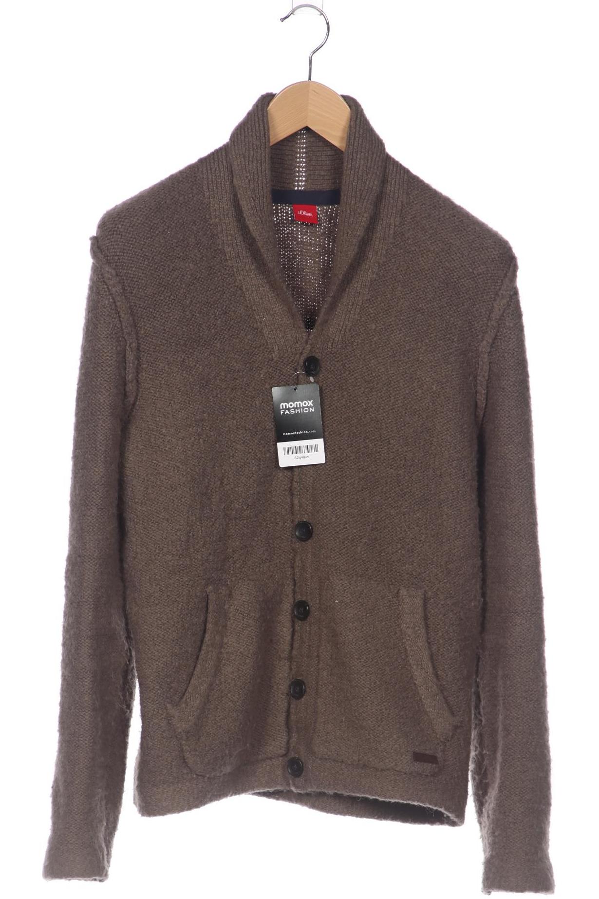 

s.Oliver Herren Strickjacke, grau, Gr. 52
