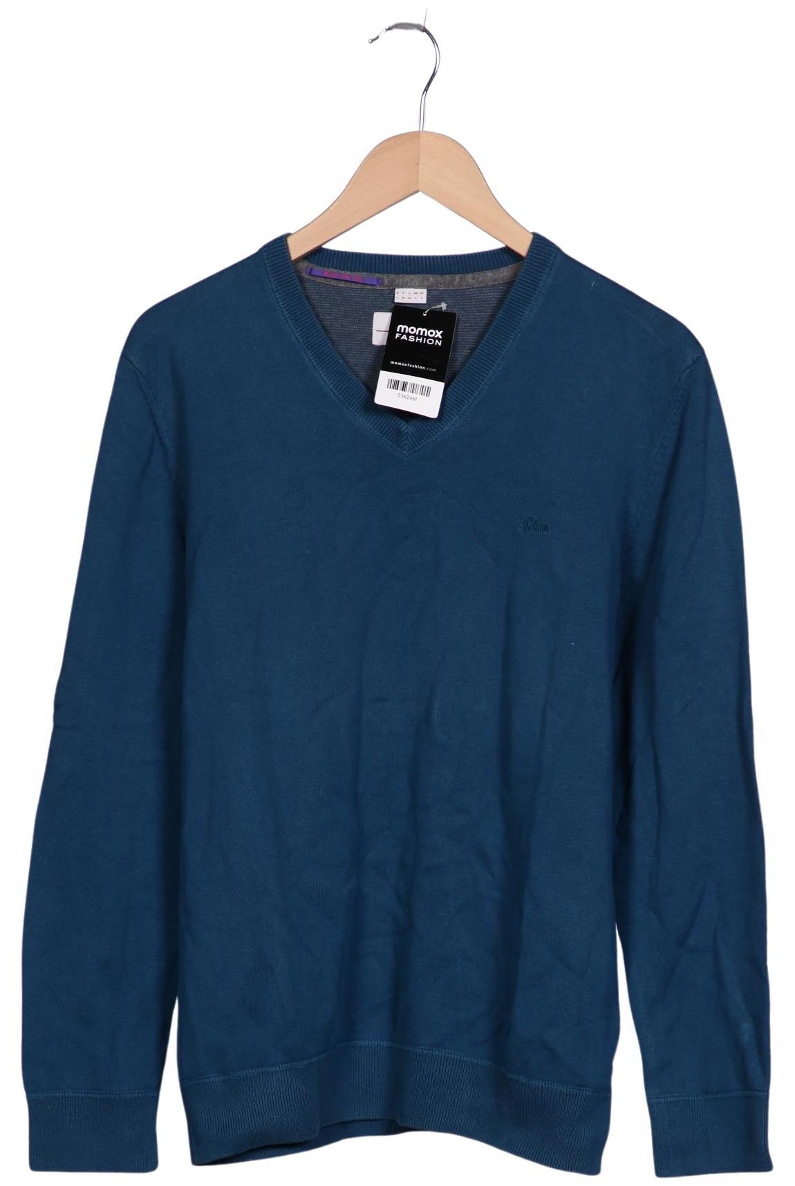 Thumbnail - s.Oliver Herren Pullover, blau, Gr. 52