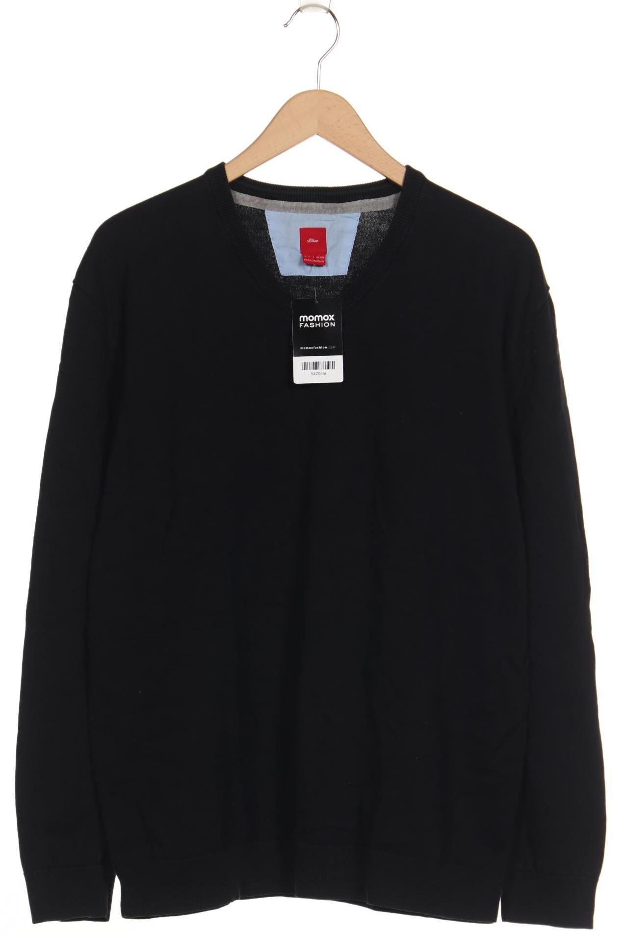 

s.Oliver Herren Pullover, schwarz, Gr. 56