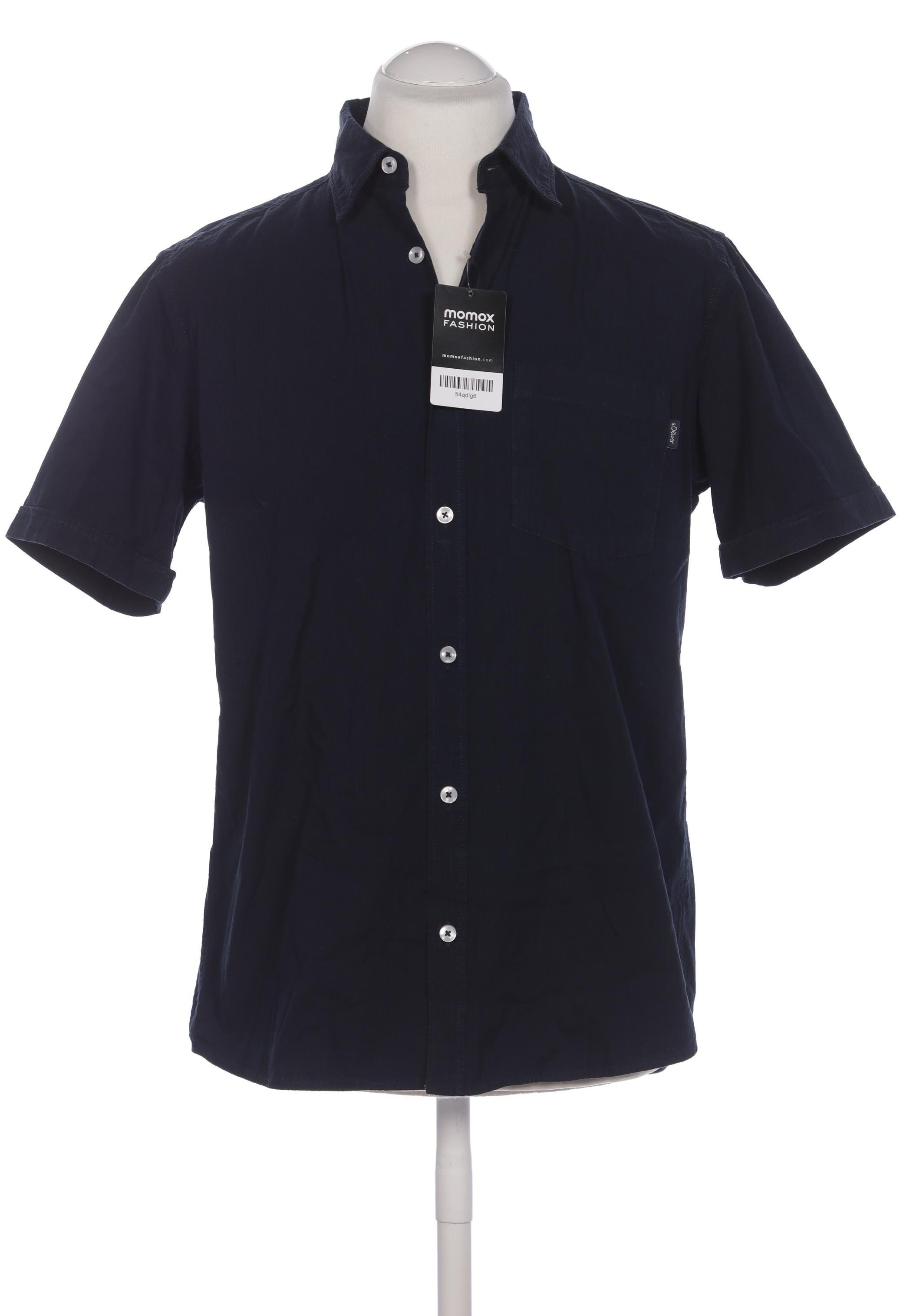 

s.Oliver Herren Hemd, marineblau, Gr. 48