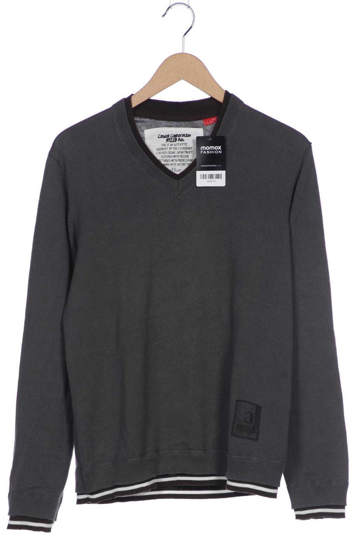

s.Oliver Herren Pullover, grau, Gr. 52