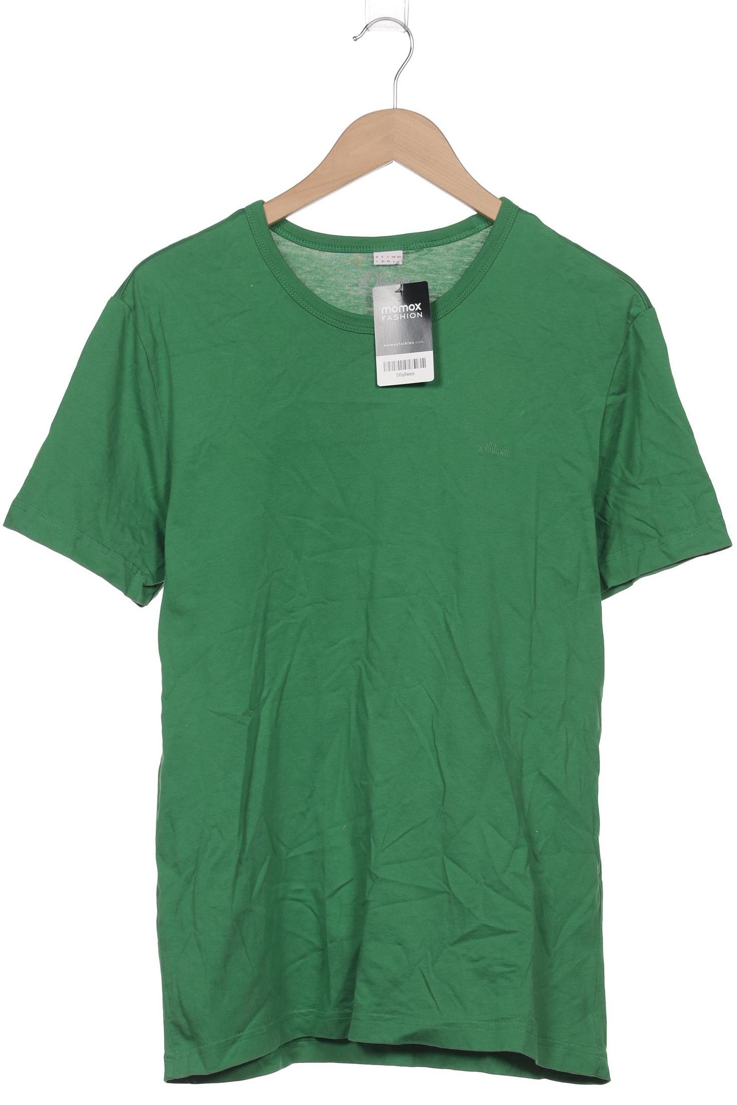 

s.Oliver Herren T-Shirt, grün, Gr. 52