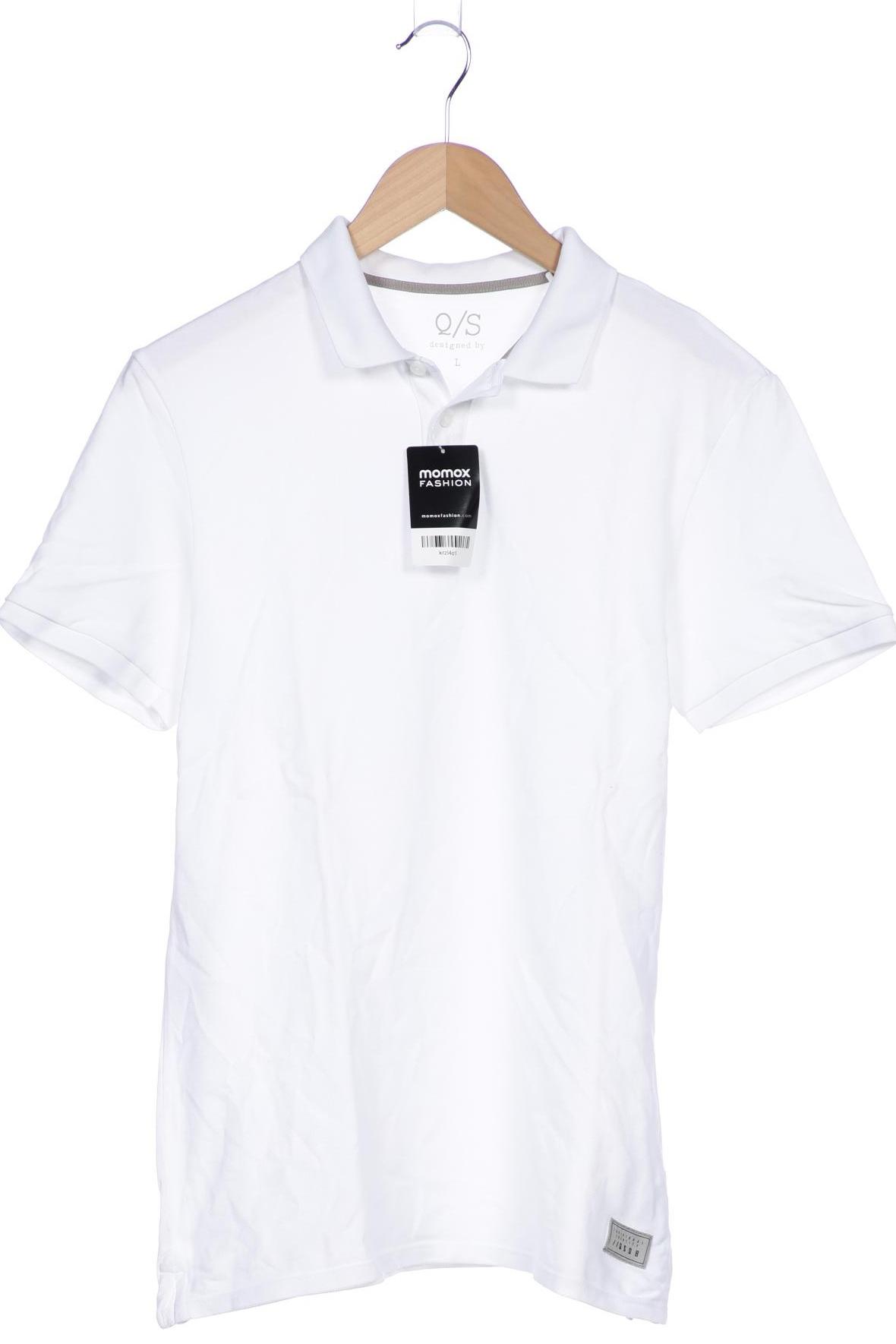 

s.Oliver Herren Poloshirt, weiß, Gr. 52