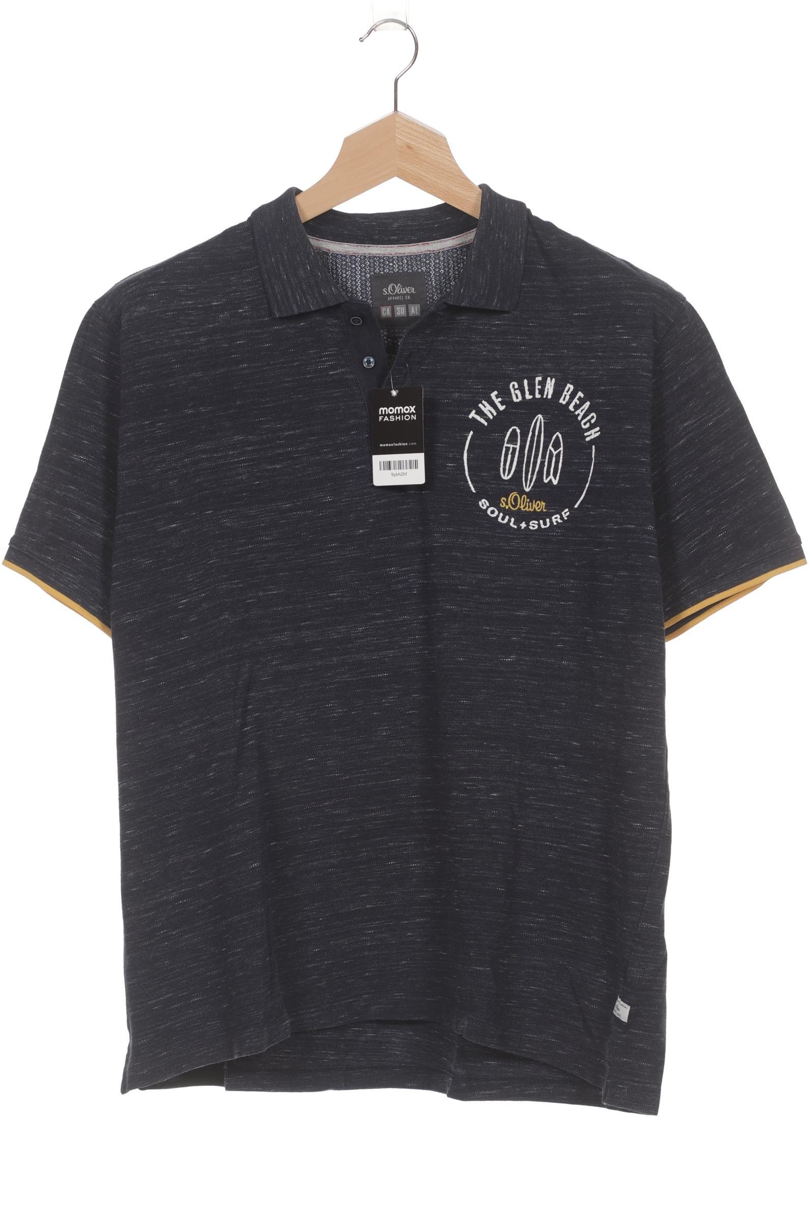 

s.Oliver Herren Poloshirt, marineblau, Gr. 58