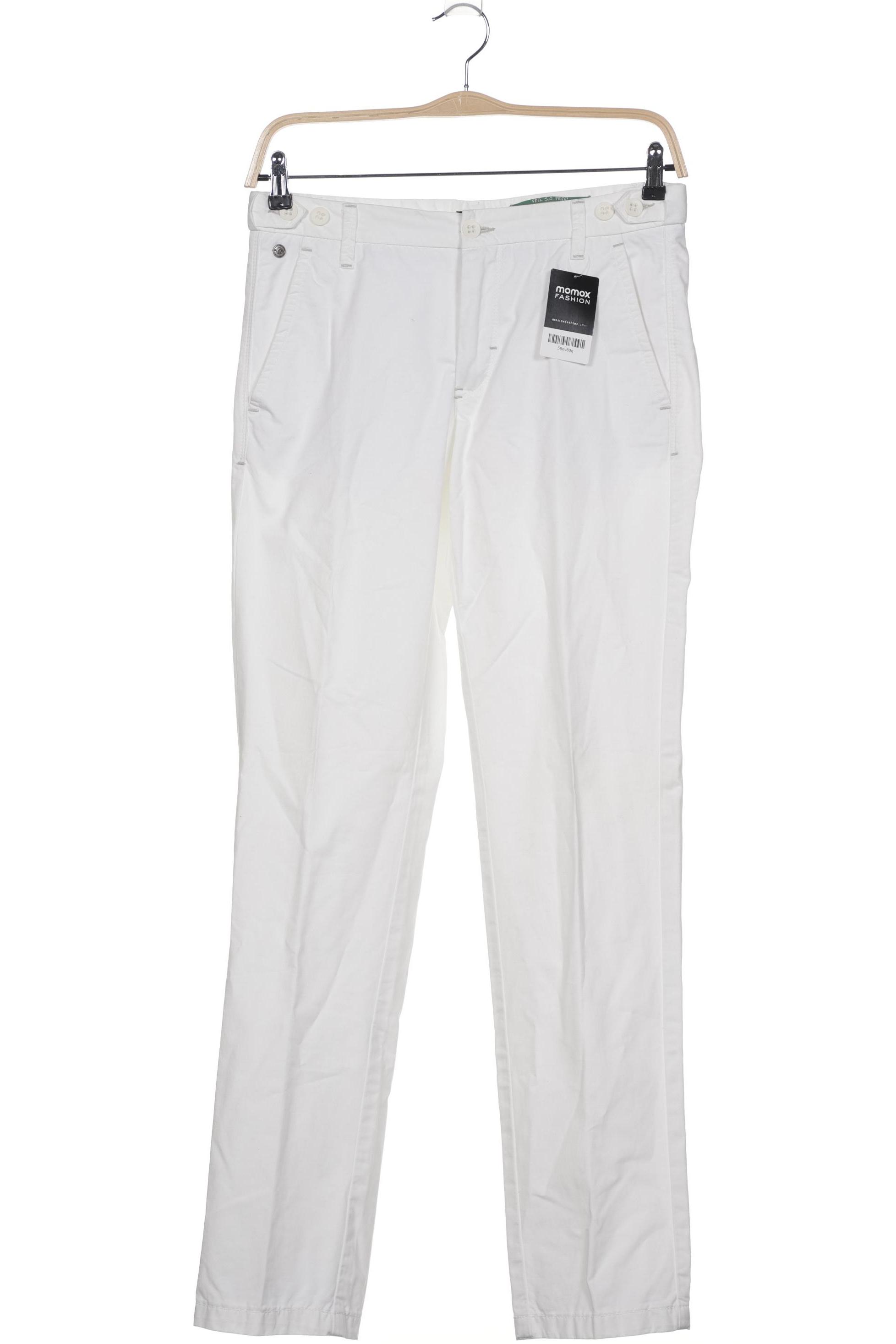 

s.Oliver Herren Stoffhose, weiß, Gr. 31