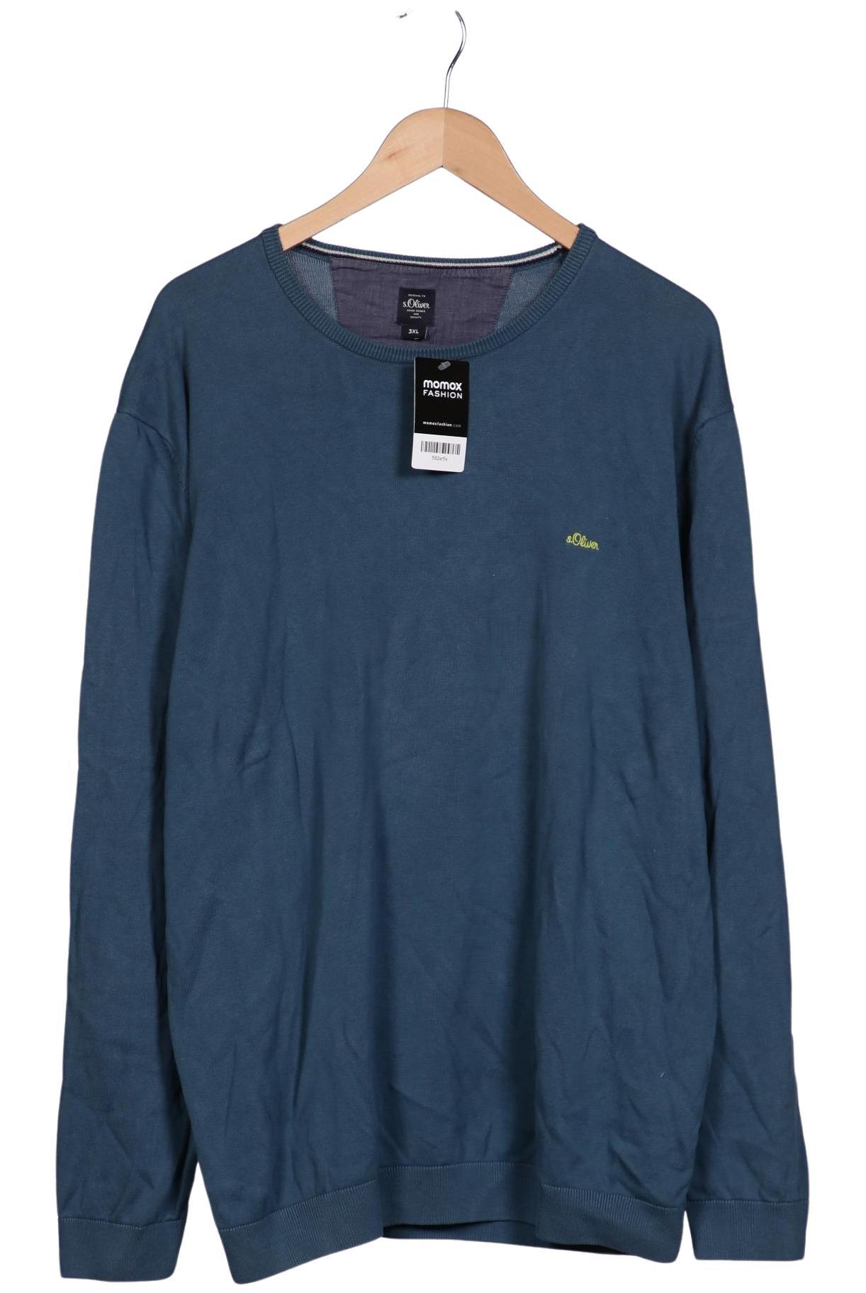 

s.Oliver Herren Pullover, blau, Gr. 58