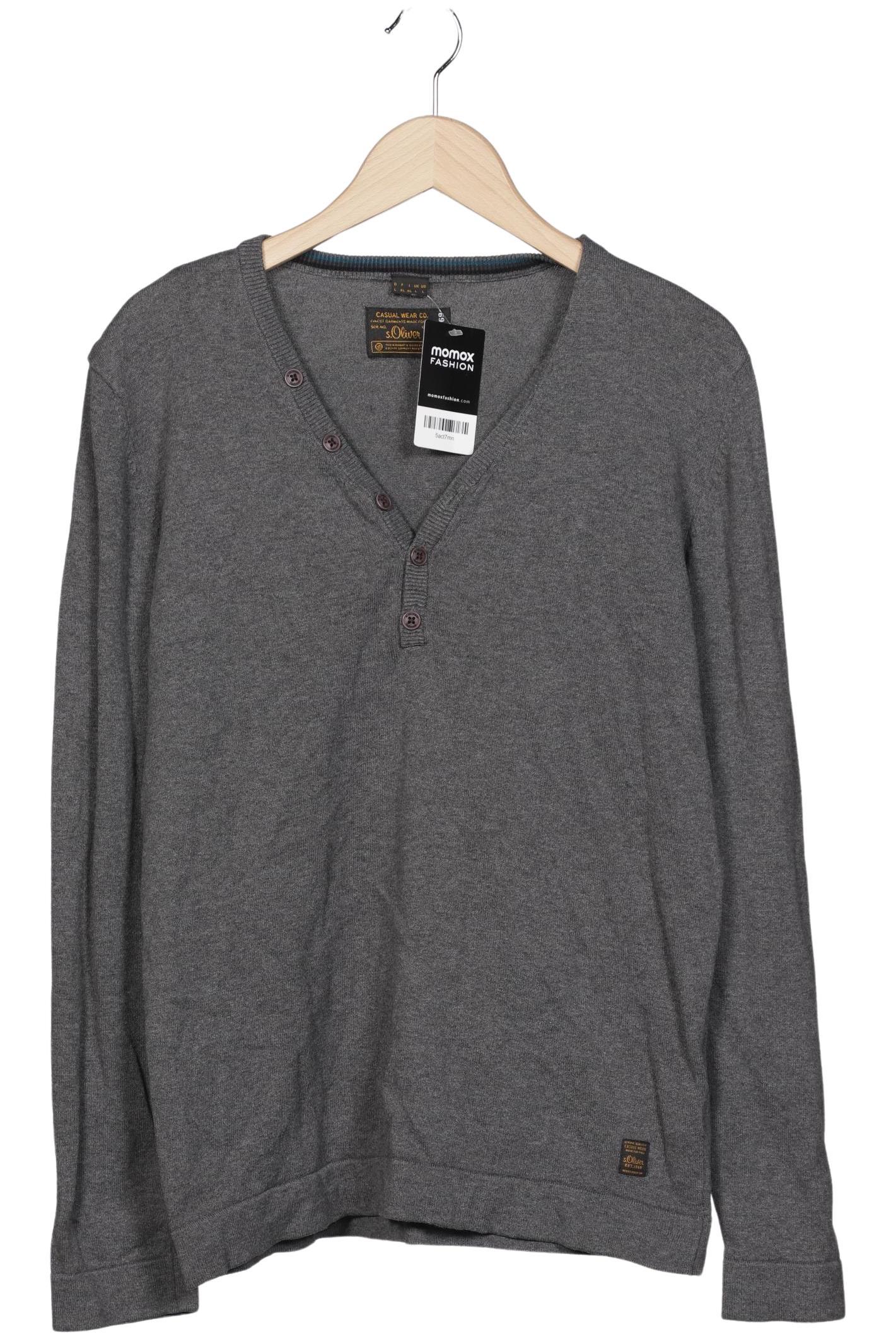 

s.Oliver Herren Pullover, grau, Gr. 52