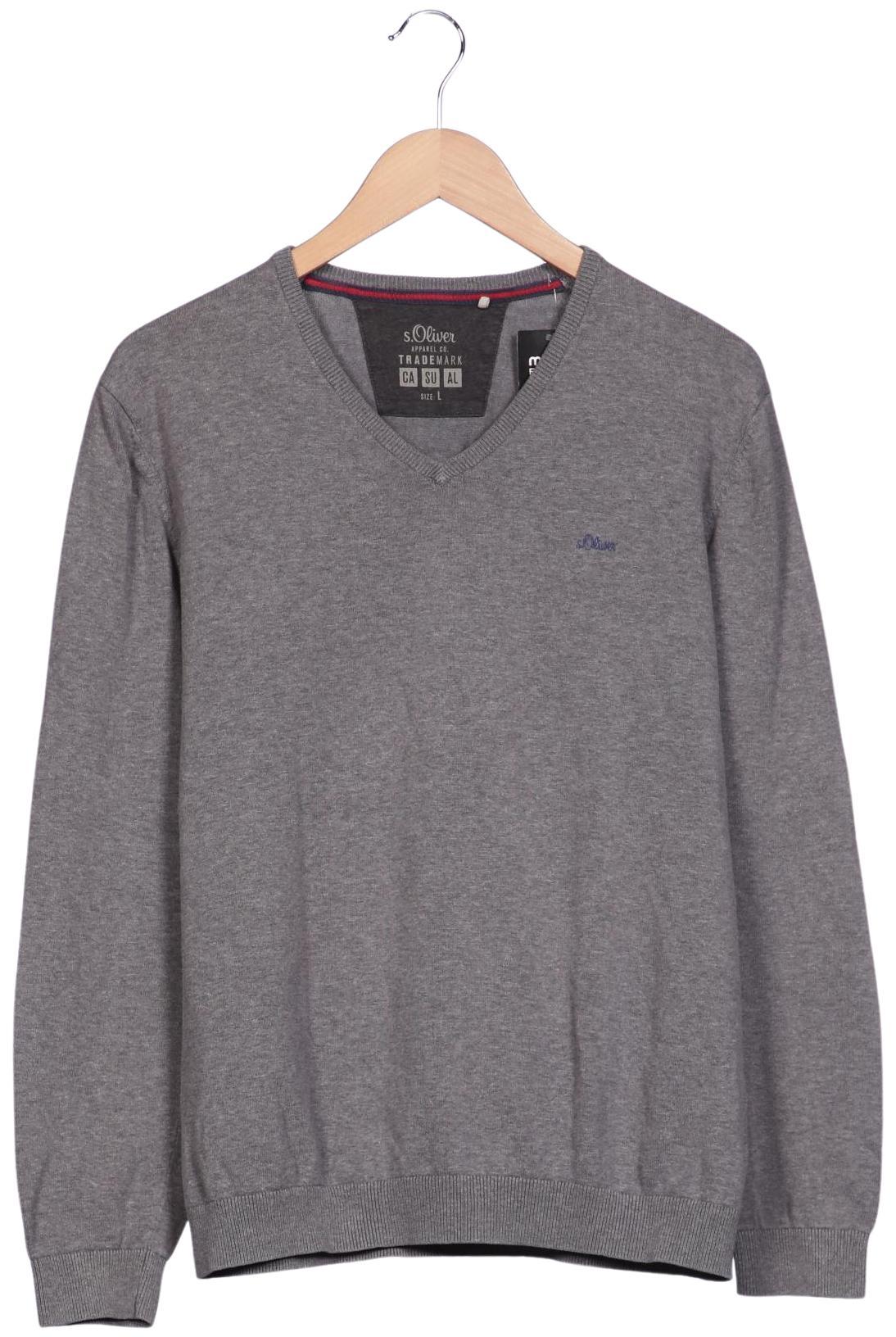 

s.Oliver Herren Pullover, grau, Gr. 52