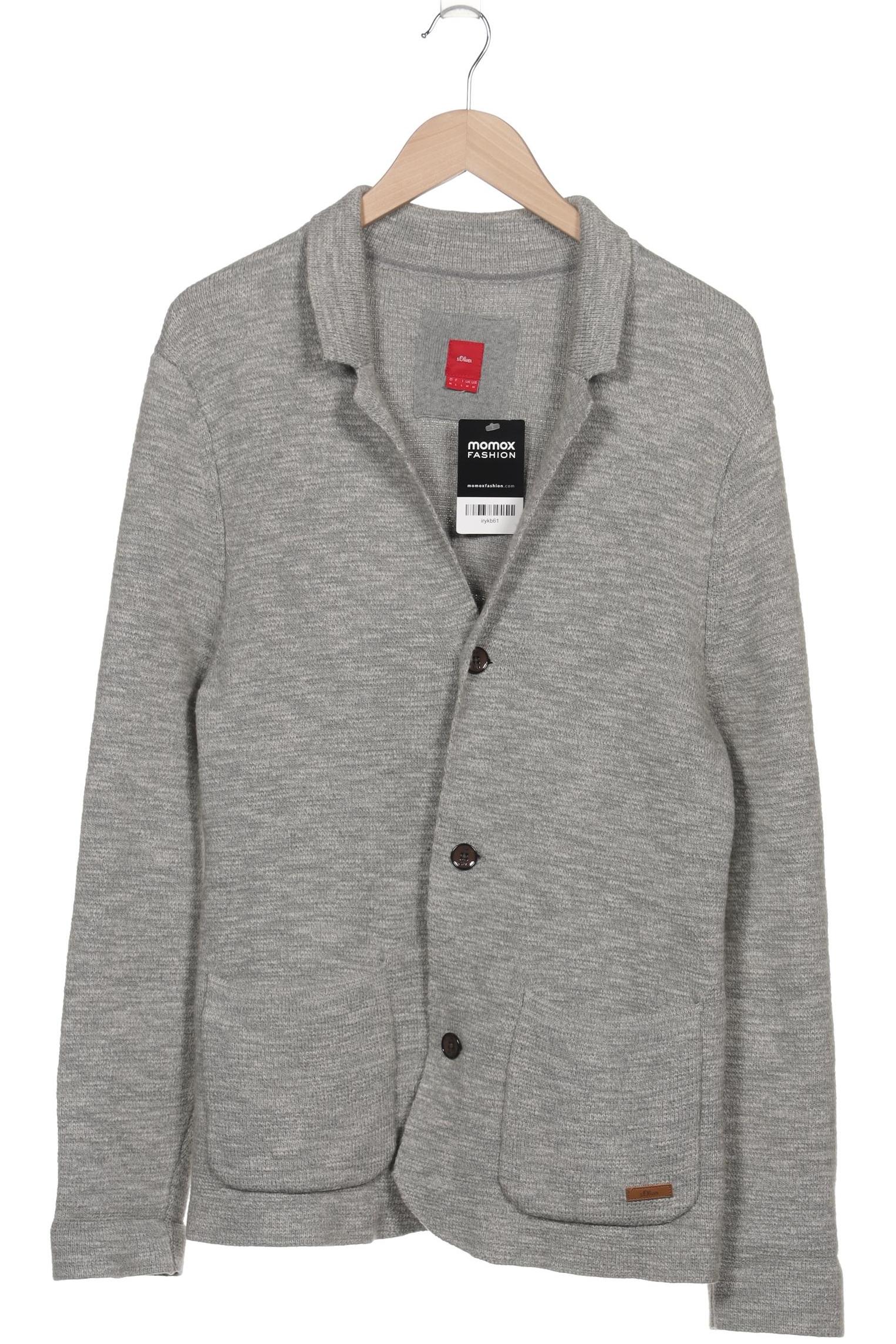 Thumbnail - s.Oliver Herren Strickjacke, türkis, Gr. 48