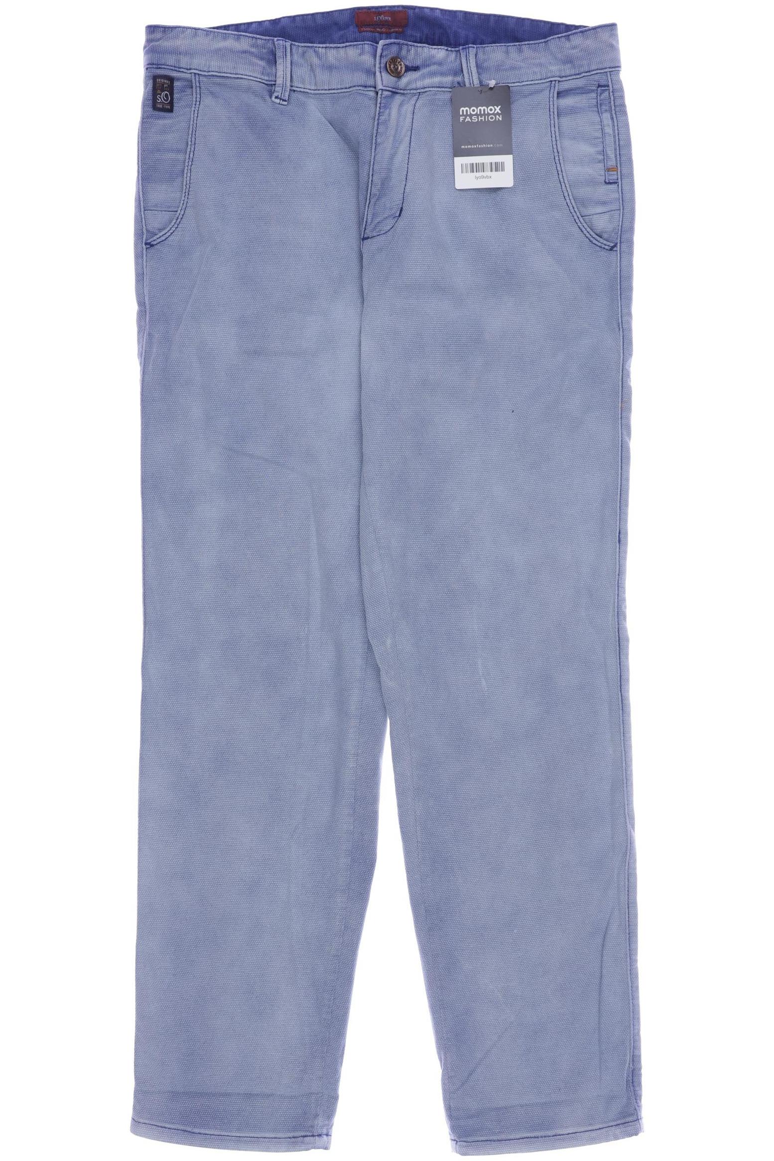 

s.Oliver Herren Stoffhose, blau, Gr. 30