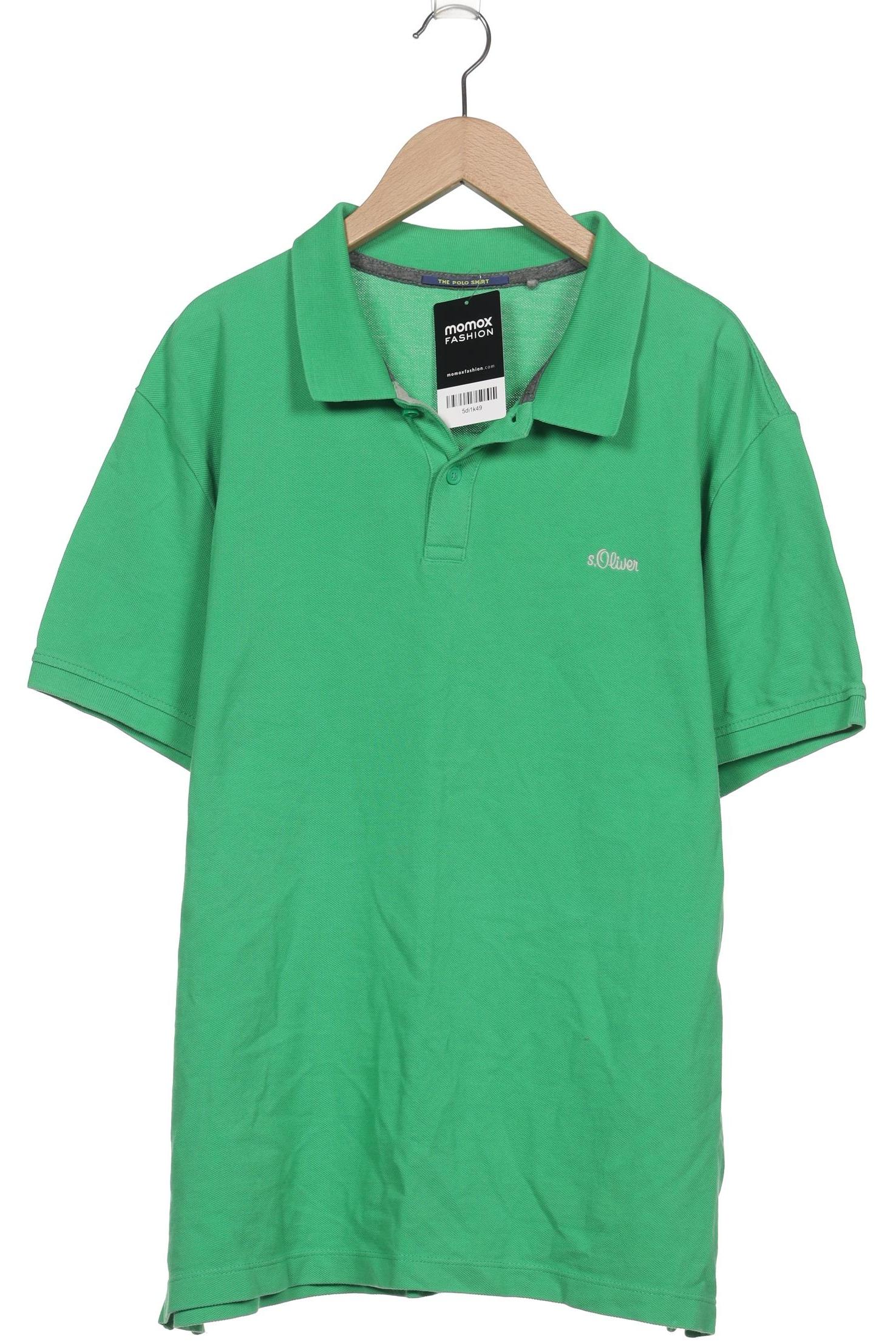 

s.Oliver Herren Poloshirt, grün, Gr. 54
